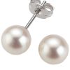 Firetti Paar OhrstecKer Schmuck Geschenk Ohrschmuck Perle, mit Süßwasserzuchtperle