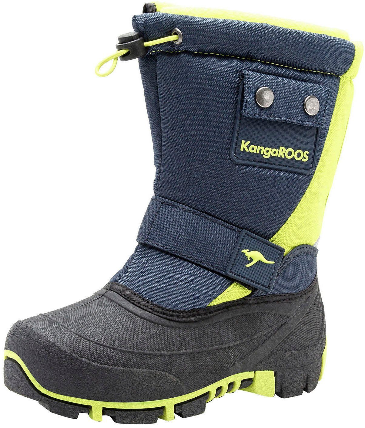 KangaROOS Kanga-Bean II Kids Snow Boots: Warm & Waterproof Winter Boots