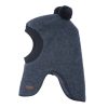 MAXIMO GOTS Mini Slip-On Hat - Wool Fleece, Organic Jersey, Made in Germany