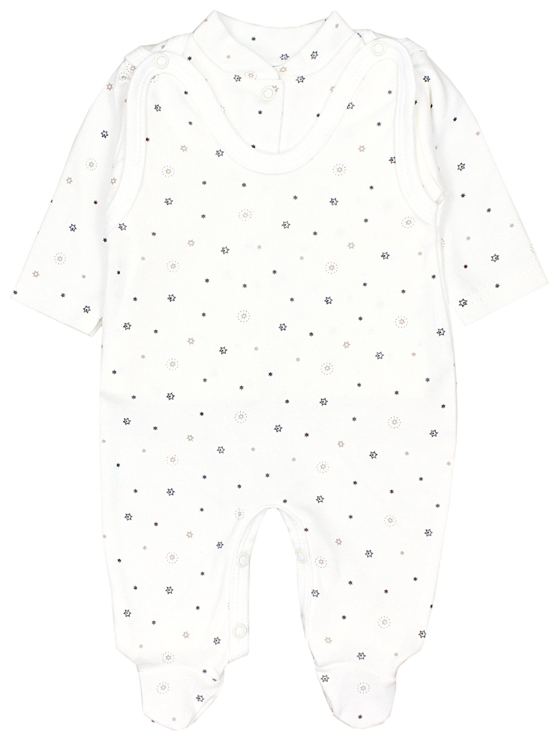 TupTam Baby Romper Set - Organic Cotton Animal Print & 'I Love Mum' - Girl & Boy