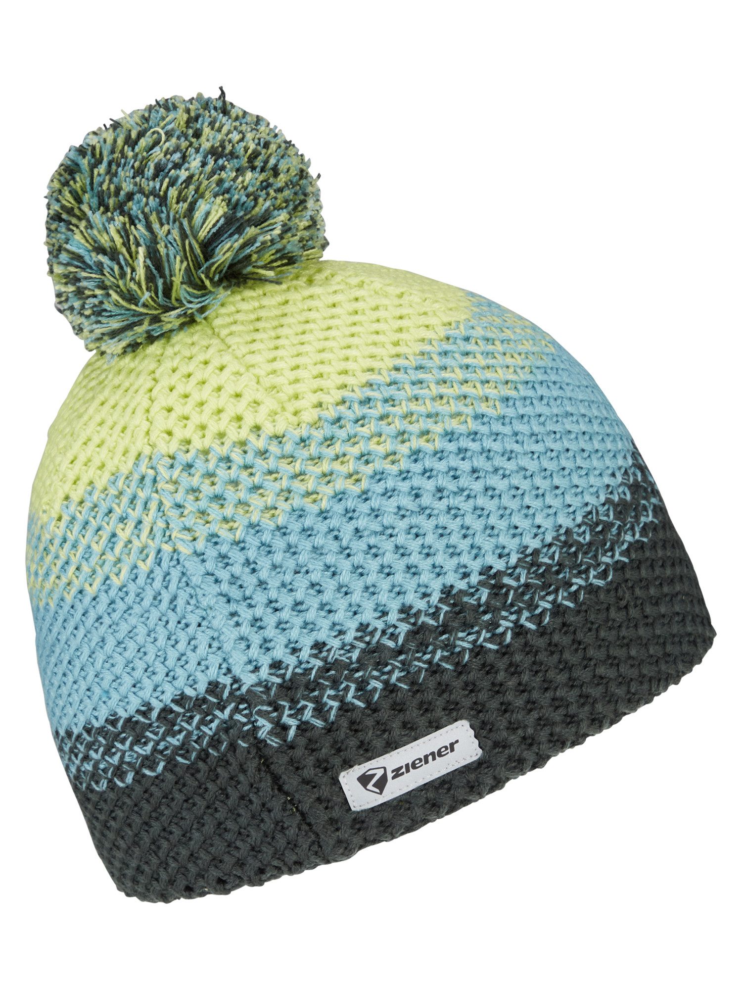 Ziener Ishi Junior Knitted Hat - Fleece Lined & Playful Design