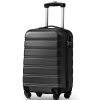 Flieks Hard Shell Trolley Suitcase - Travel Luggage with Twin Wheels