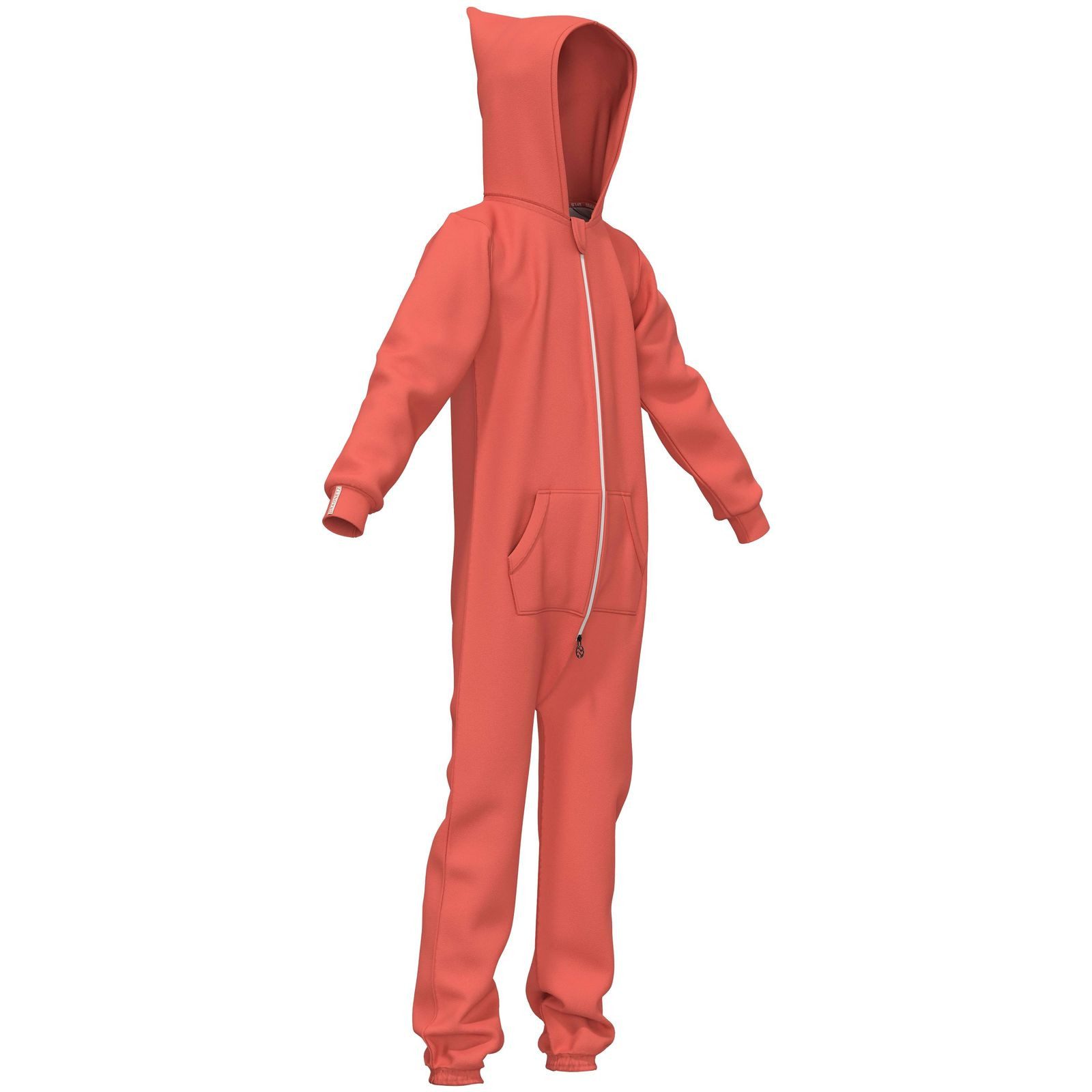Gradnetz Jumpsuit Kinder Jungen Mädchen Overall Onesie Anzug Kids (1-tlg) Bio-Baumwolle - Kinnschutz - Kuschelig-weich - elastische Bündchen