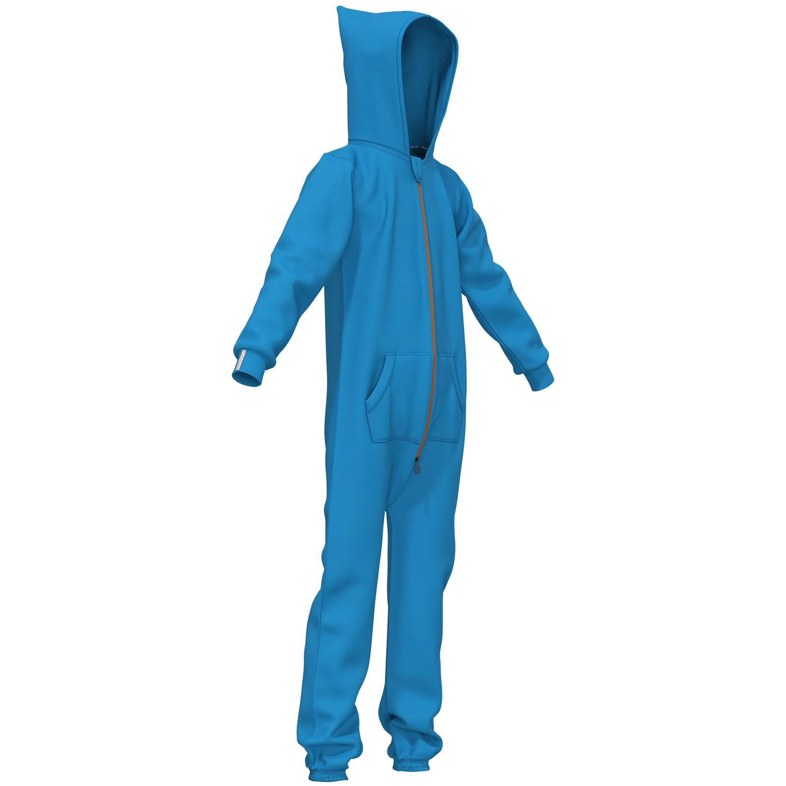 Gradnetz Jumpsuit Kinder Jungen Mädchen Overall Onesie Anzug Kids (1-tlg) Bio-Baumwolle - Kinnschutz - Kuschelig-weich - elastische Bündchen