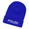 Schnoschi Strickmütze mit Polizei