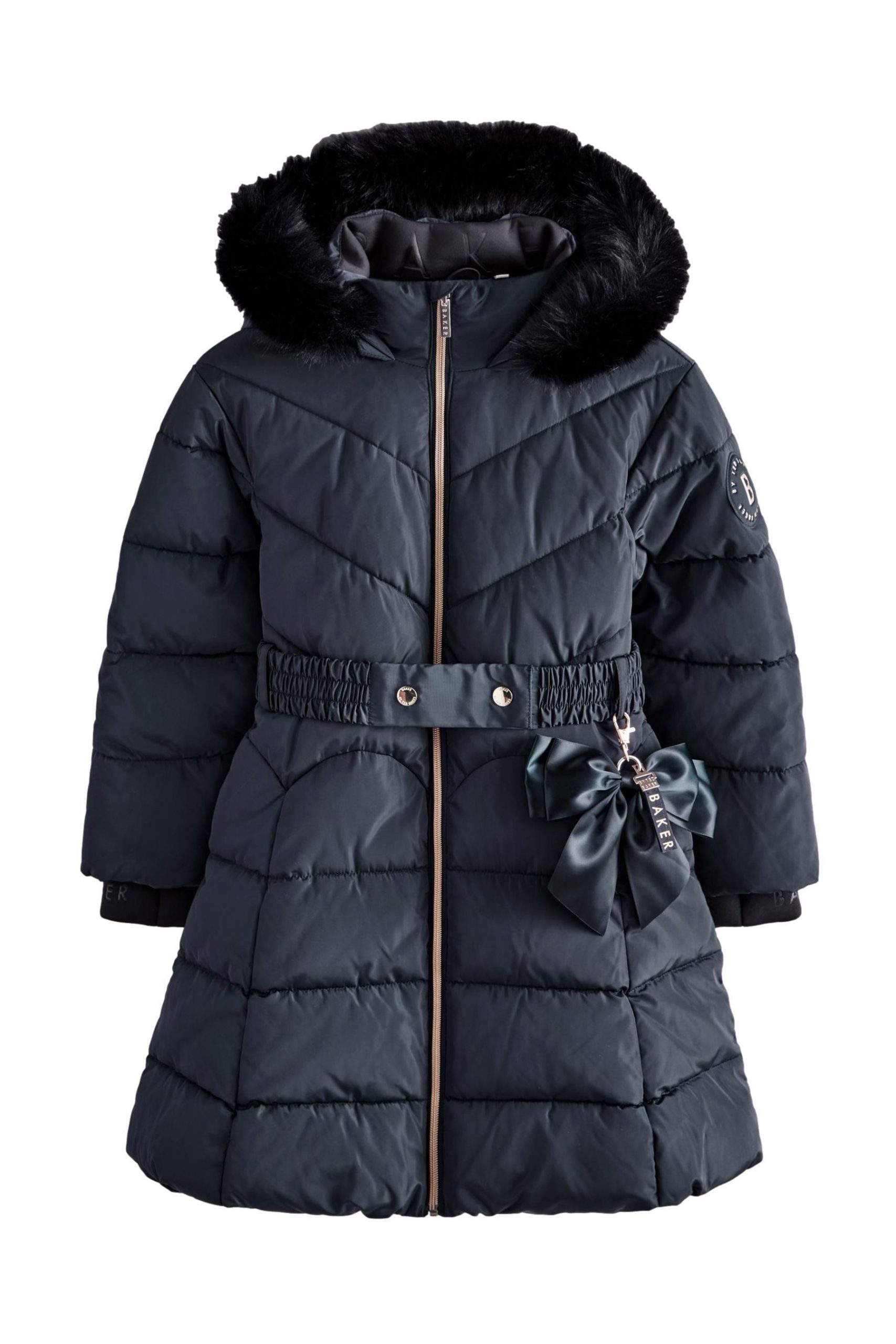 Baker by Ted Baker Shower Resistant Padded Mantel - Stylish Water-Resistant Coat