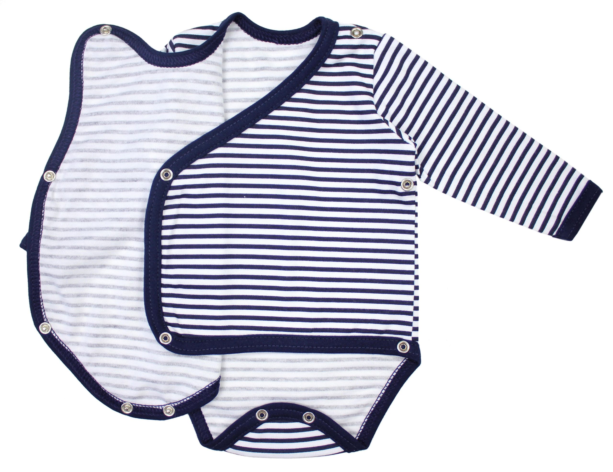 TupTam 5-Pack Baby Unisex Long Sleeve Bodysuit with Prints/Solids