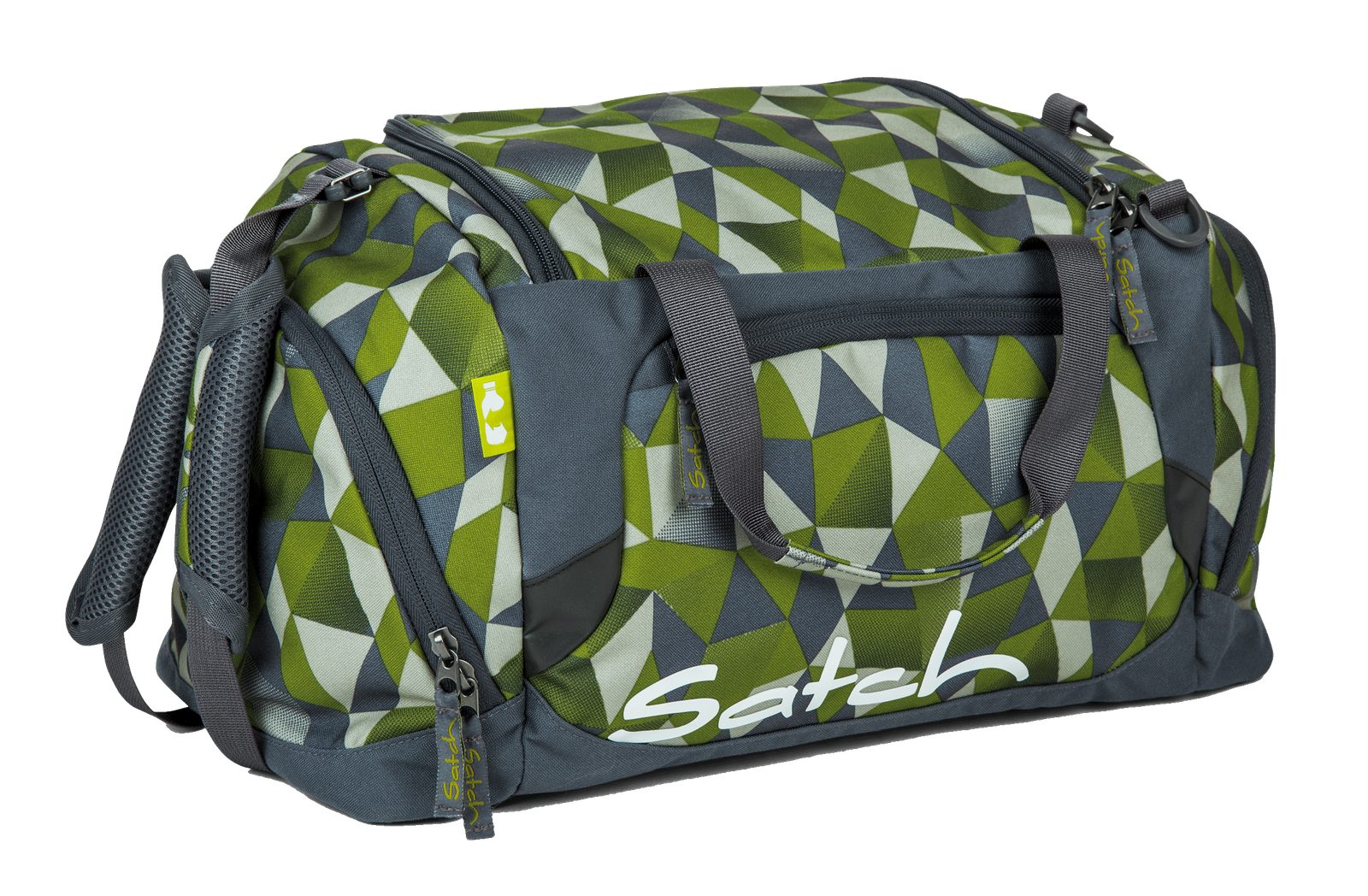 Satch Sporttasche Black Triad - Recycled & Ready for Adventure