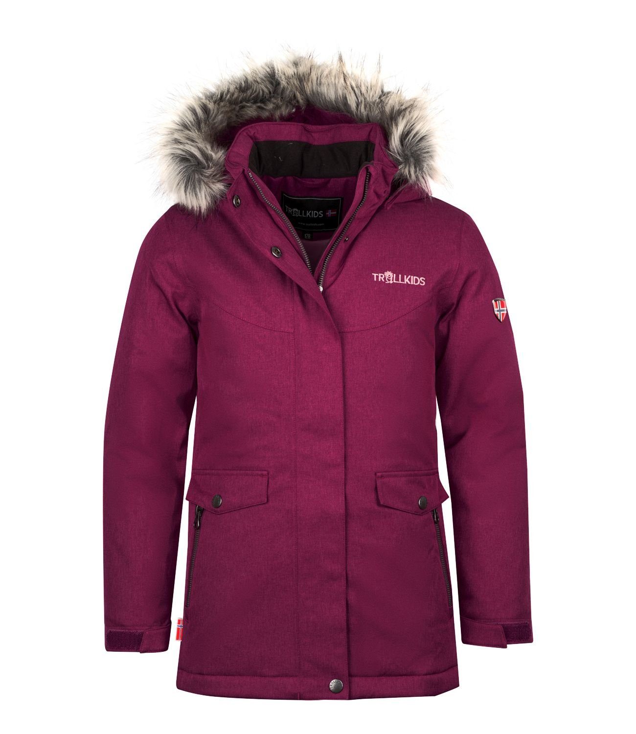 TROLLKIDS Oslo XT Girls' Winter Coat - Waterproof & Warm