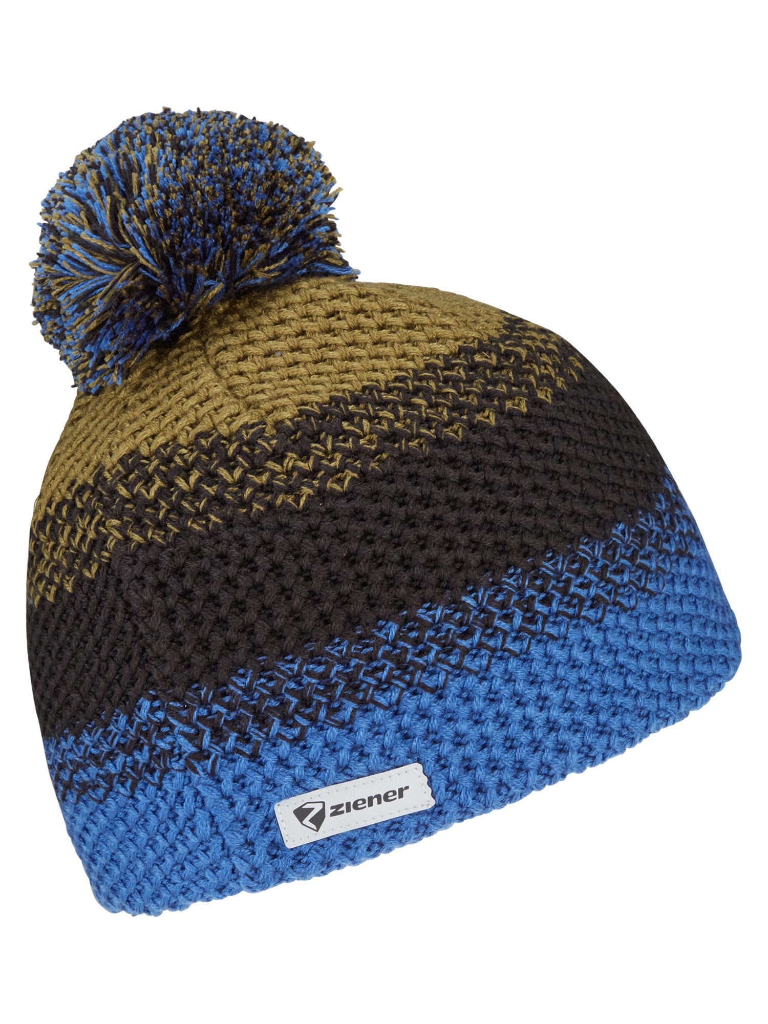 Ziener Ishi Junior Knitted Hat - Fleece Lined & Playful Design