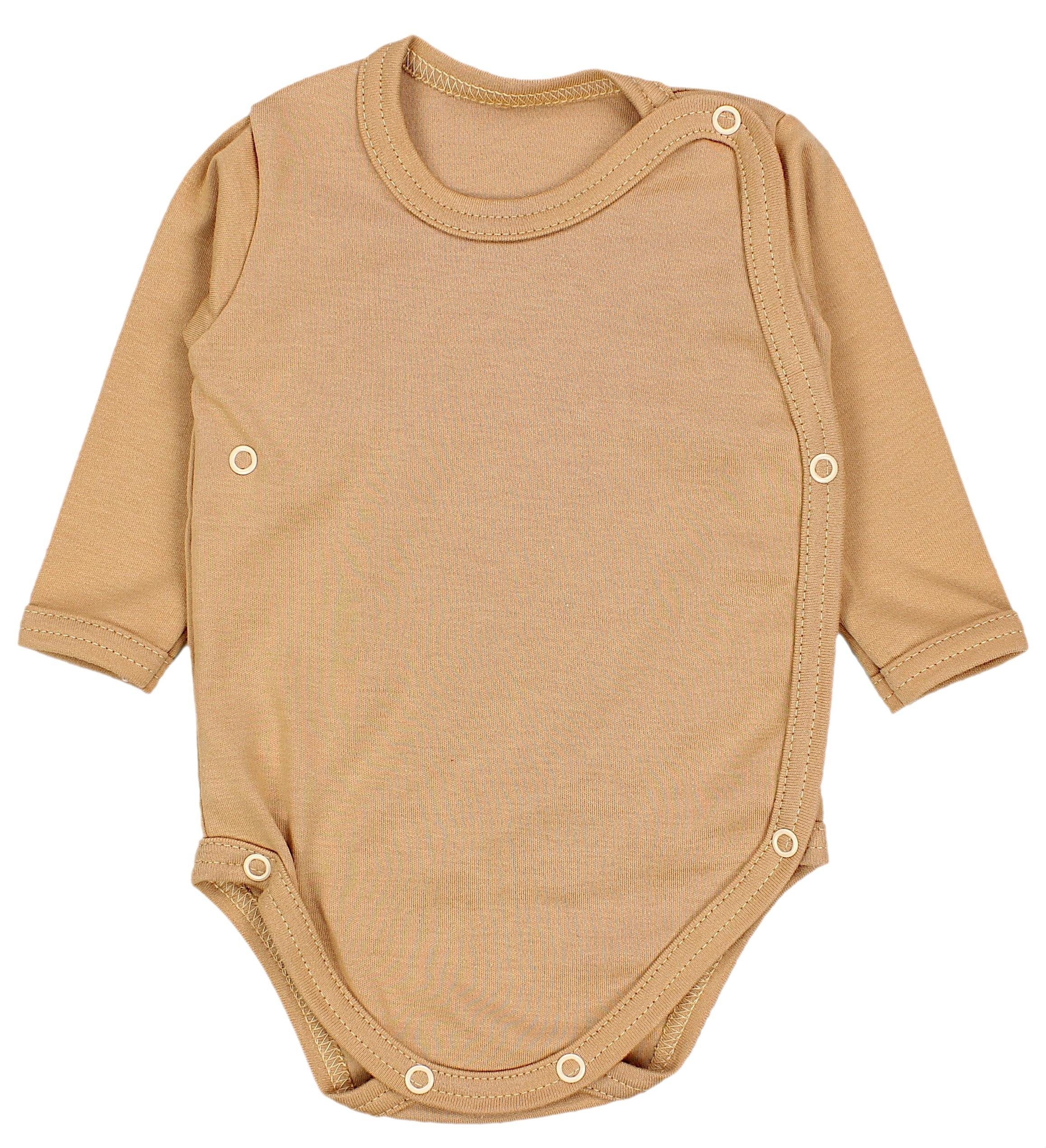 TupTam 5-Pack Baby Unisex Long Sleeve Bodysuit with Prints/Solids TupTam 5-Pack Baby Unisex Long Sleeve Bodysuit with Prints/Solids