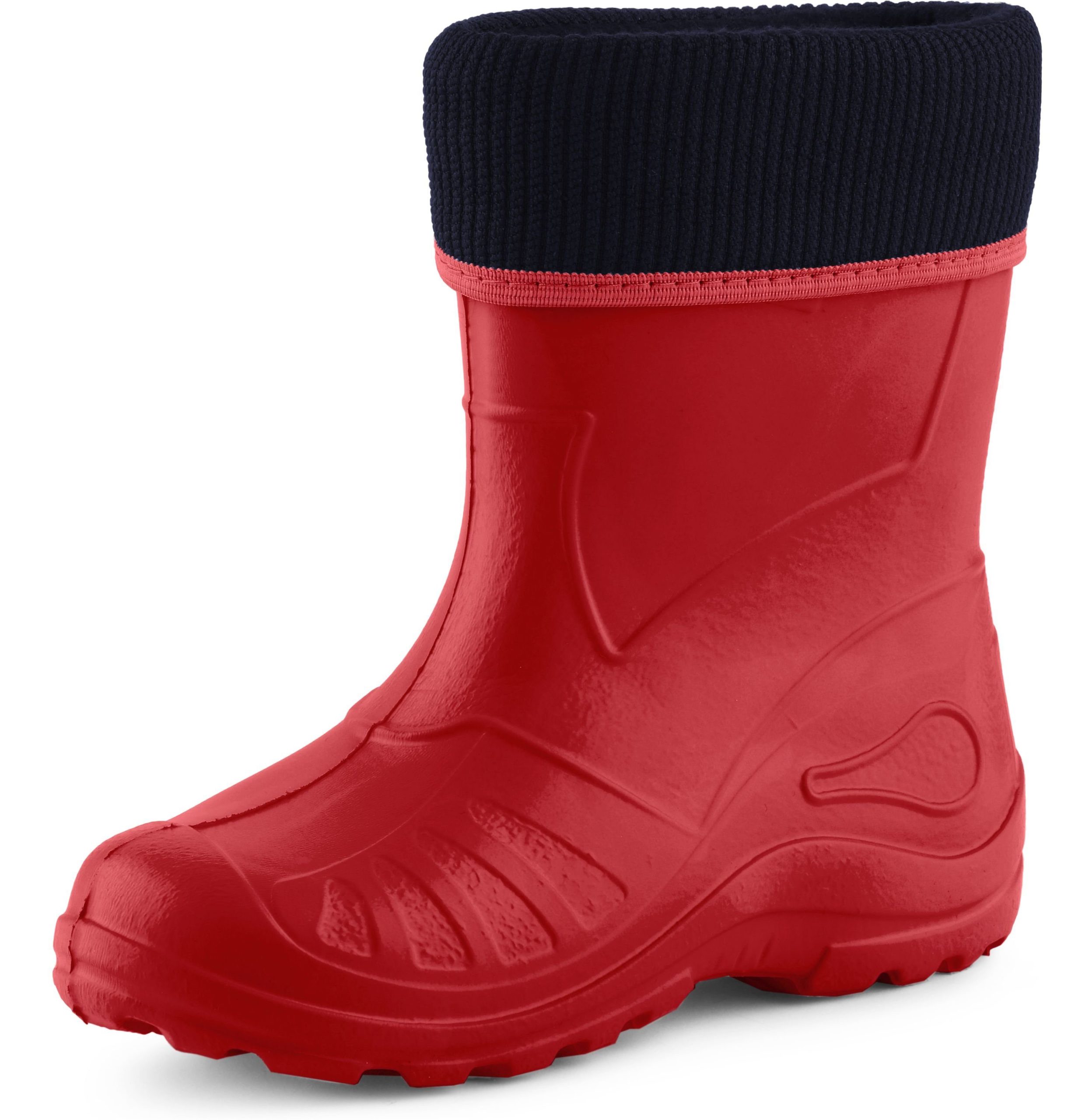 Ladeheid EVA KL058 Thermo Regenstiefel Kids Rain Boots with Removable Lining