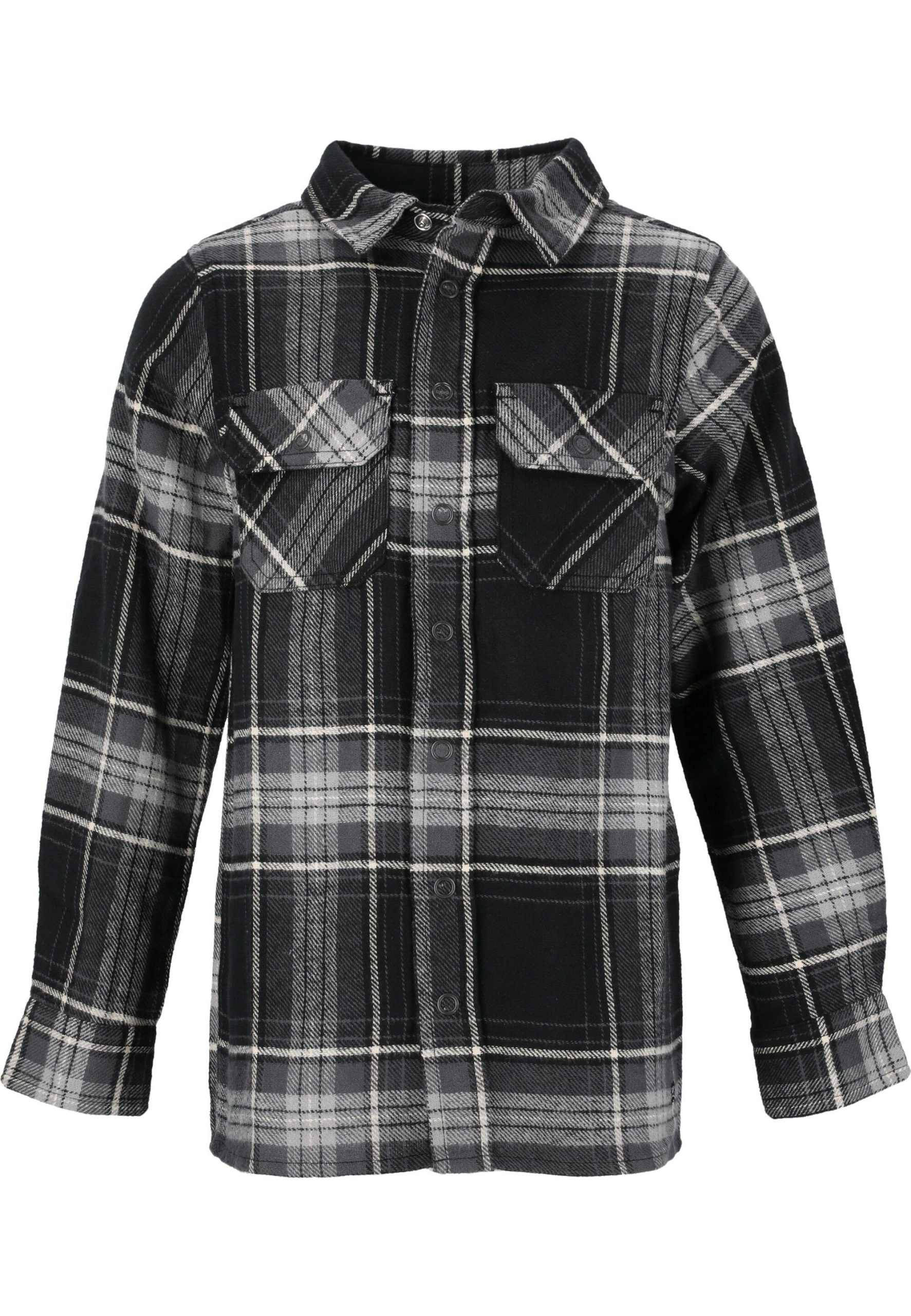 ZIGZAG Marley Fleece Shirt - Kids' Classic Karomuster Style