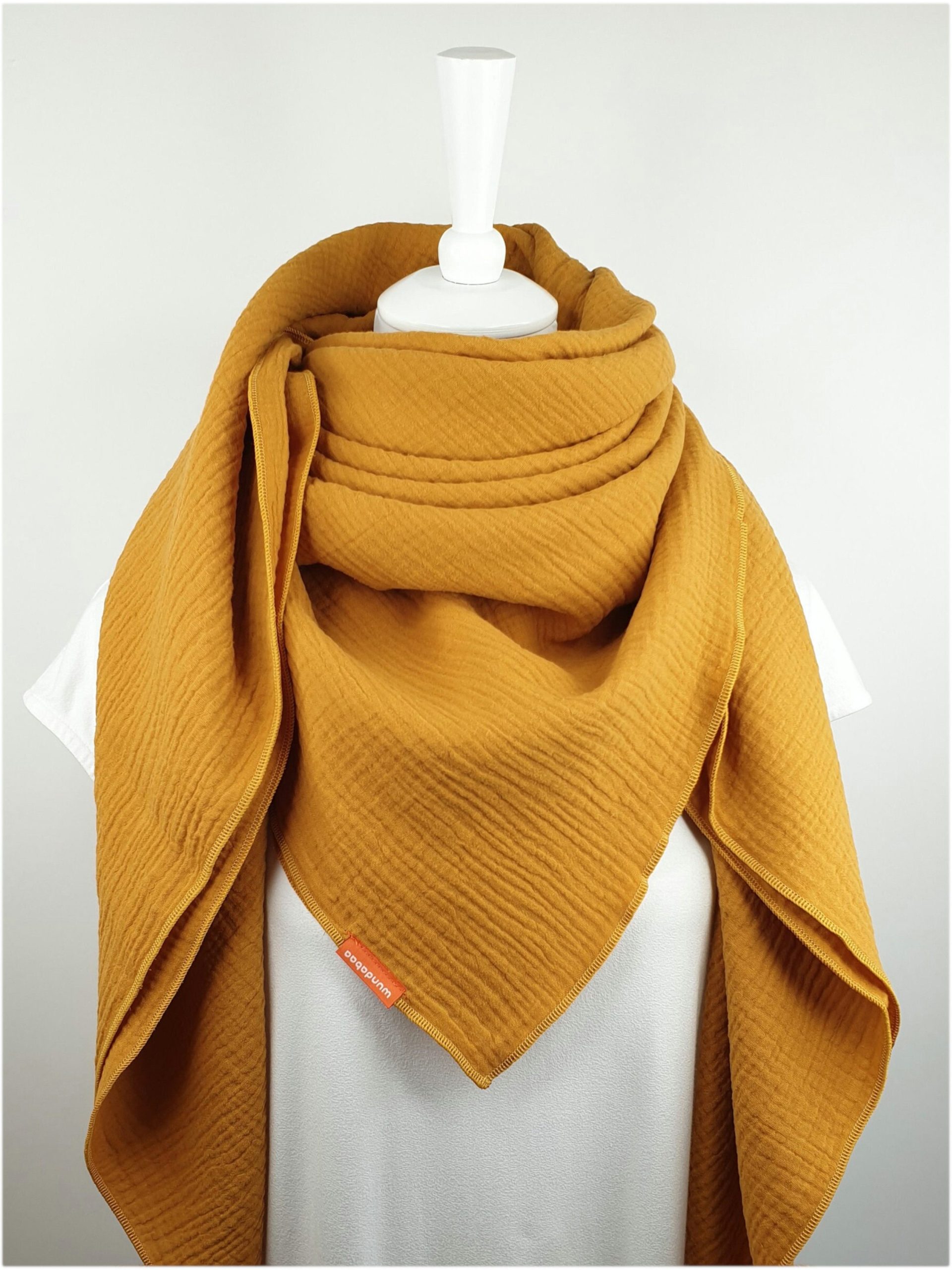 wundabaa Muslin Scarf - Organic Cotton Wrap | Style & Comfort