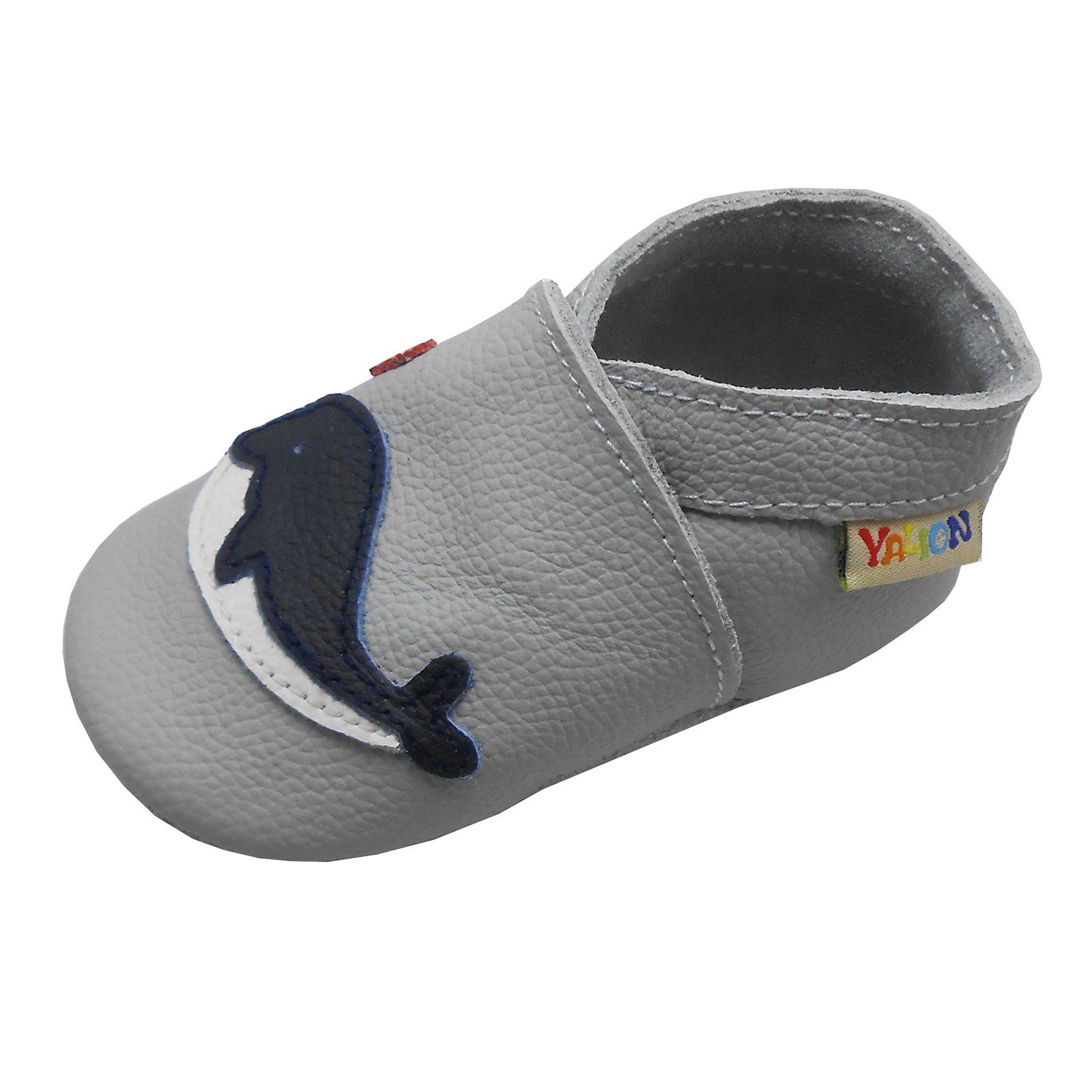 Yalion<sup>®</sup> Genuine Leather Baby Crawling Shoes - Soft Suede Soles Yalion® Genuine Leather Baby Crawling Shoes - Soft Suede Soles