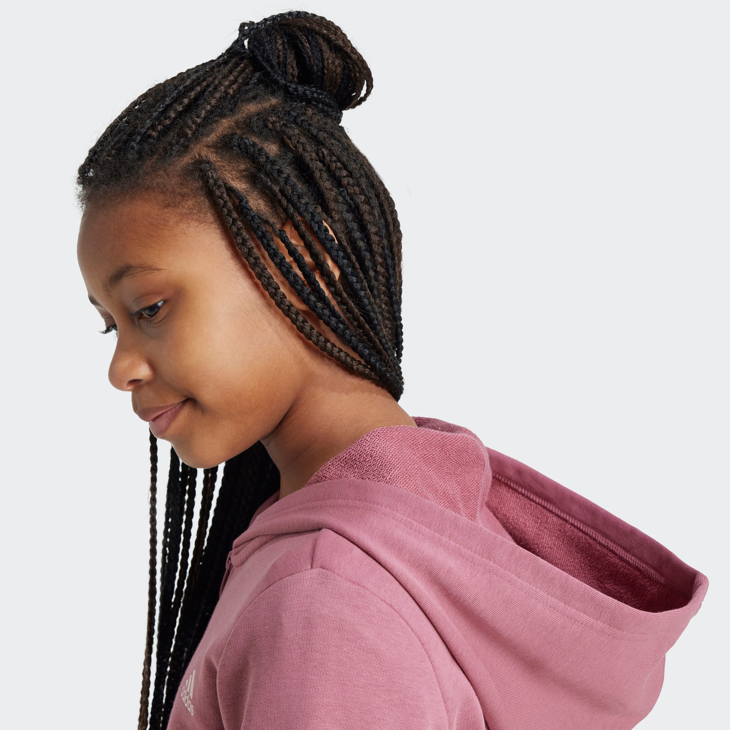 adidas Kids Sportswear Zip-Up Hoodie - Comfortable & Sustainable Style adidas Kids Sportswear Zip-Up Hoodie - Comfortable & Sustainable Style