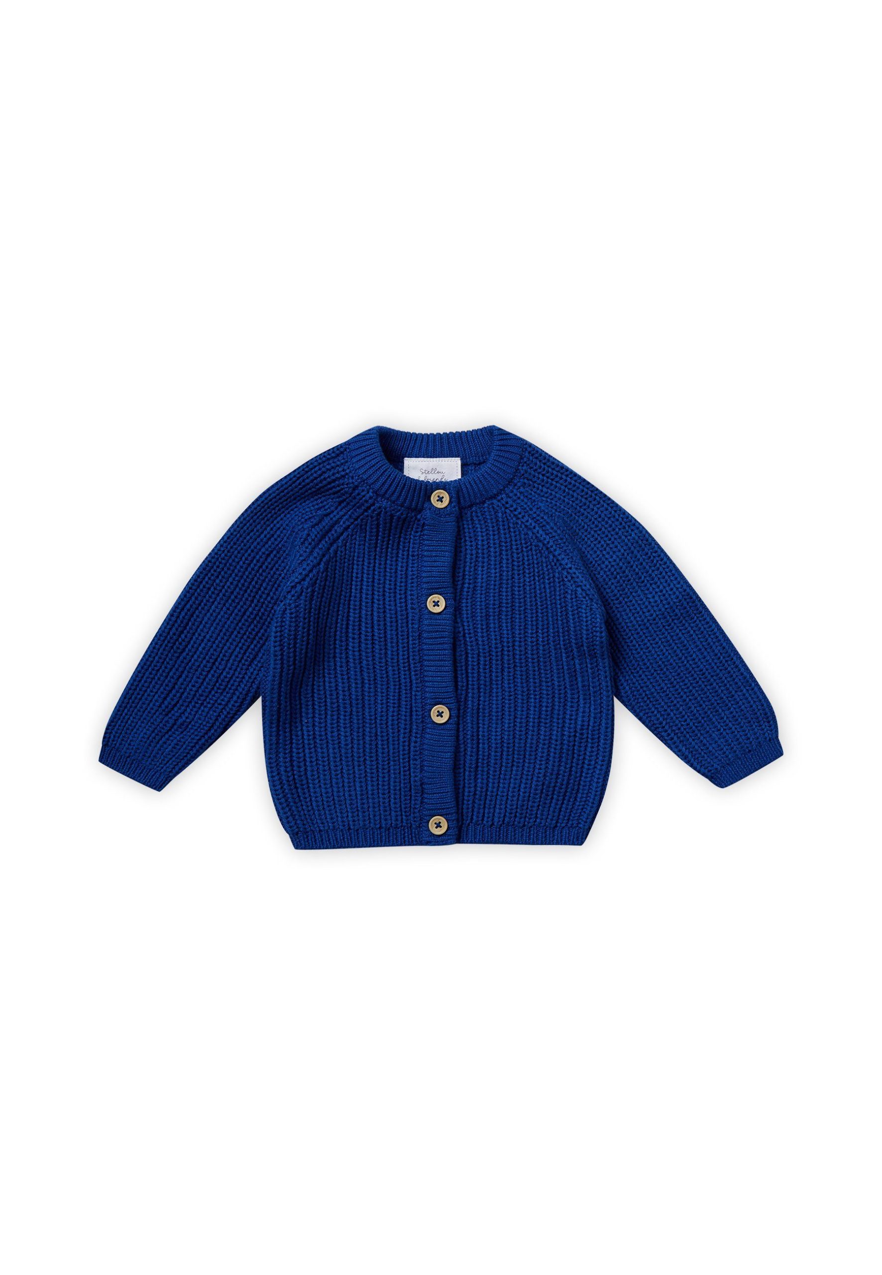 Stellou & Friends: Premium Cotton Cardigan - Natural Style for Little Ones