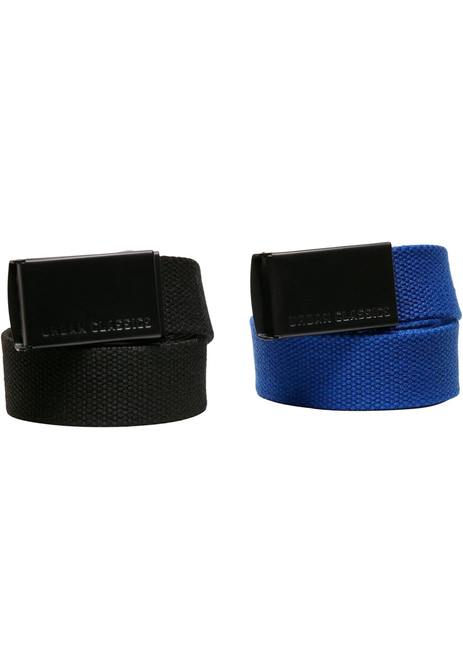 Urban Classics Kids Canvas Belt 2-Pack - Durable & Adjustable