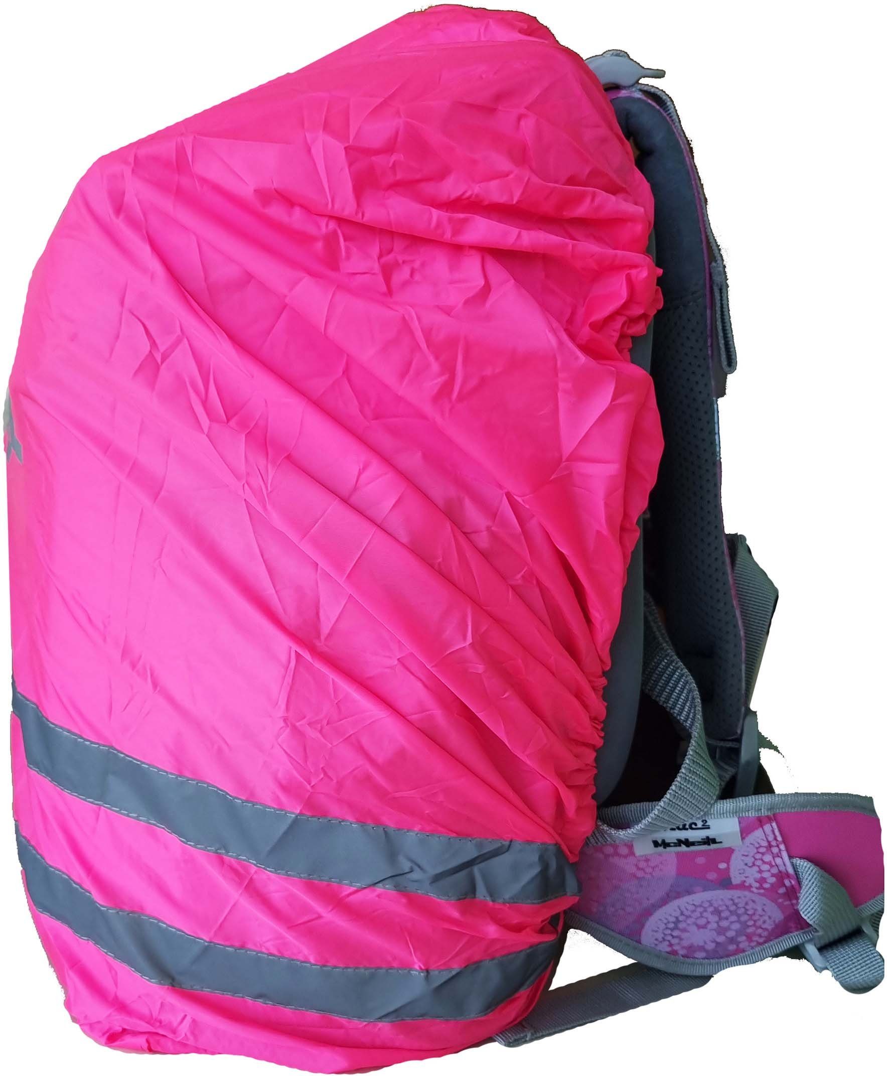 McNeill Rain Cover - Fluorescent Pink Backpack Protection