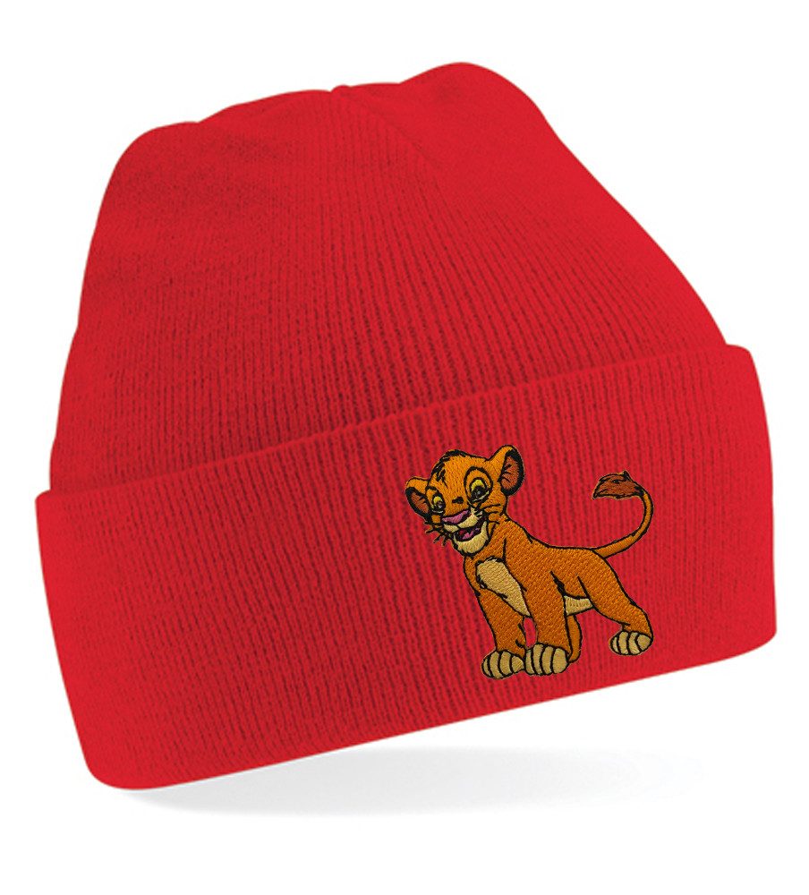 Lion King Simba Youth Beanie - Disney Knit Hat for Kids
