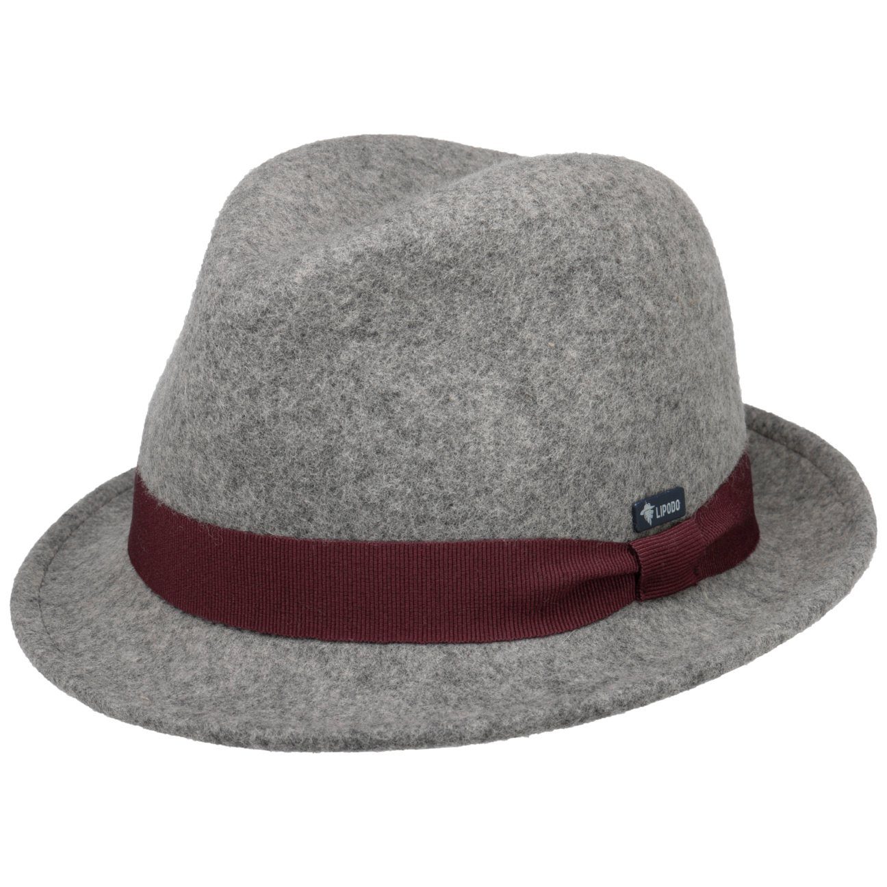 Lipodo Children's Wool Felt Trilby Hat - Italian Style & Quality