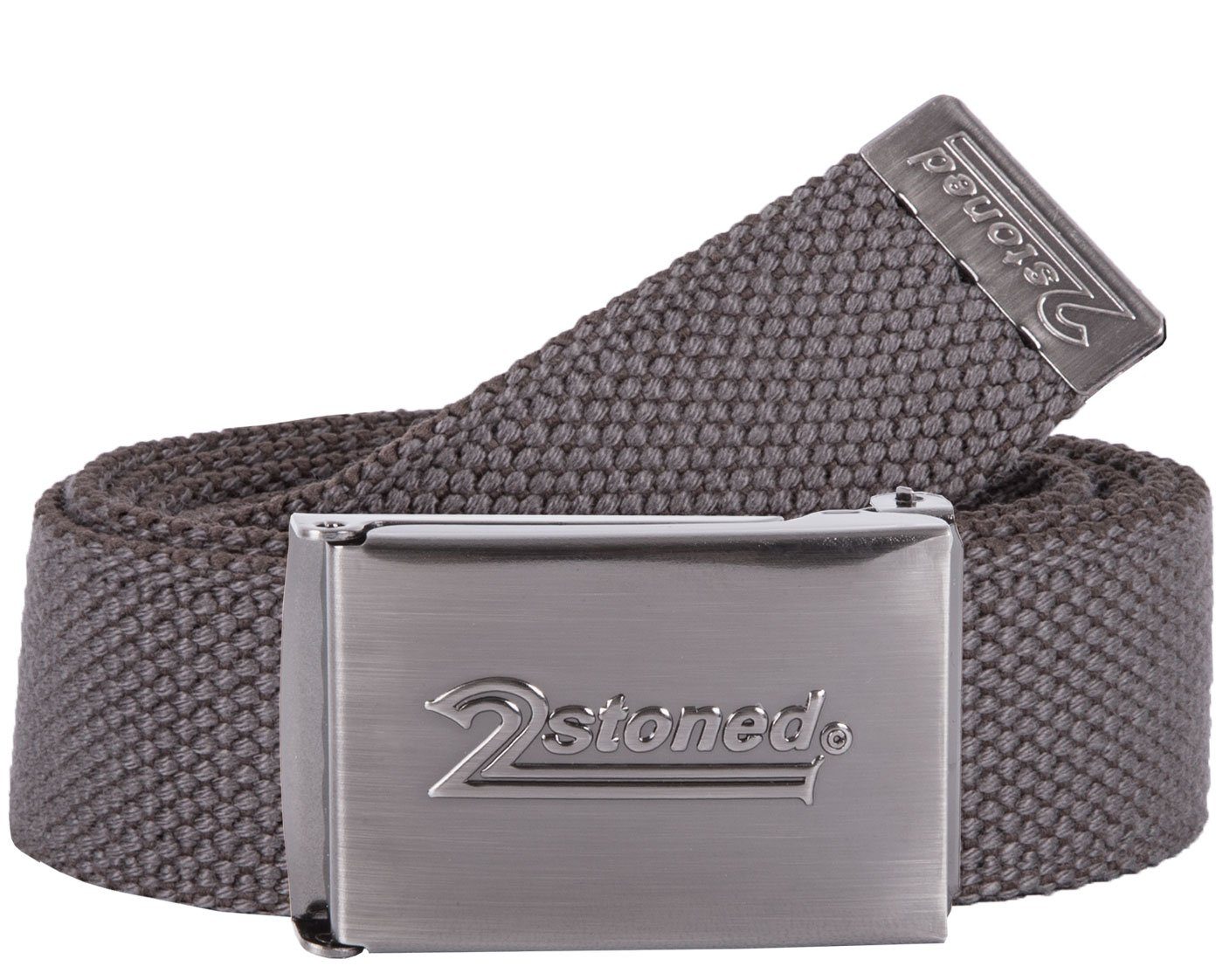 2Stoned Unisex Textile Belt with Matte SPEED Buckle - Adjustable & Customizable