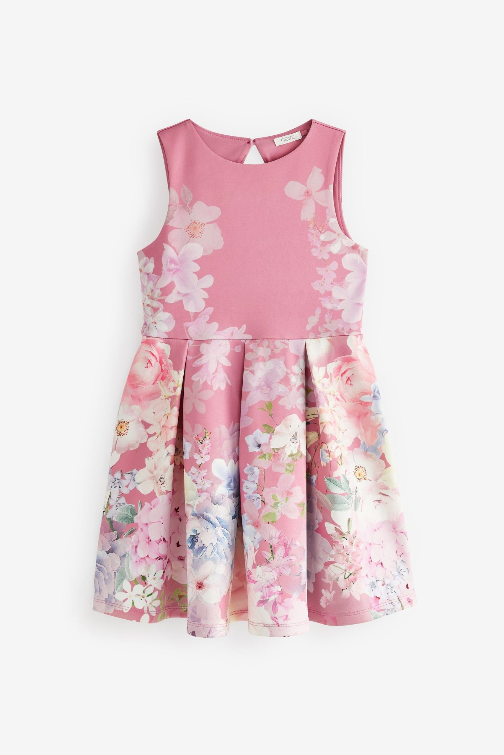 Next Girls' Sequin Ruffle Party Dress - Festive Occasion Style