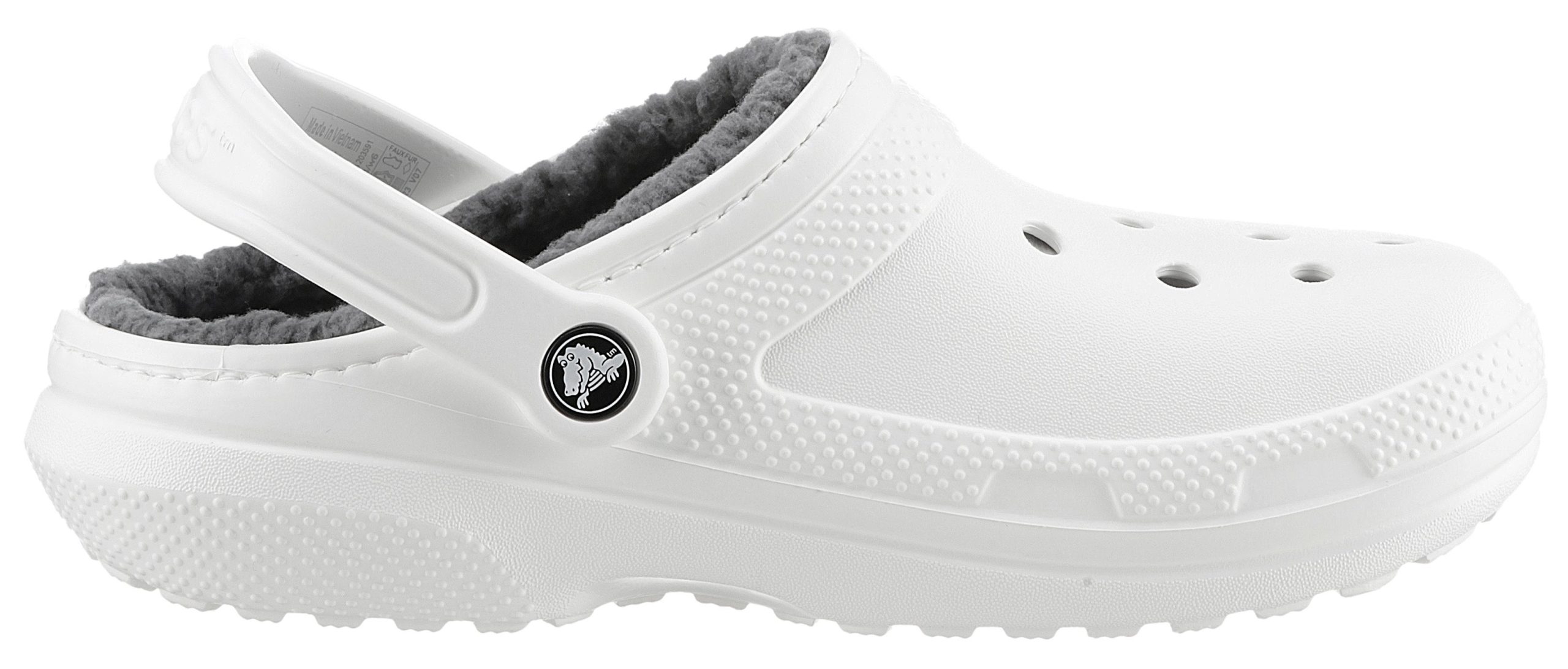 Crocs Classic Lined Clog Hausschuh, Garten Schuh, Schlappen, Clog, mit kuscheligem Fellimitat Crocs Classic Lined Clog Hausschuh, Garten Schuh, Schlappen, Clog, mit kuscheligem Fellimitat