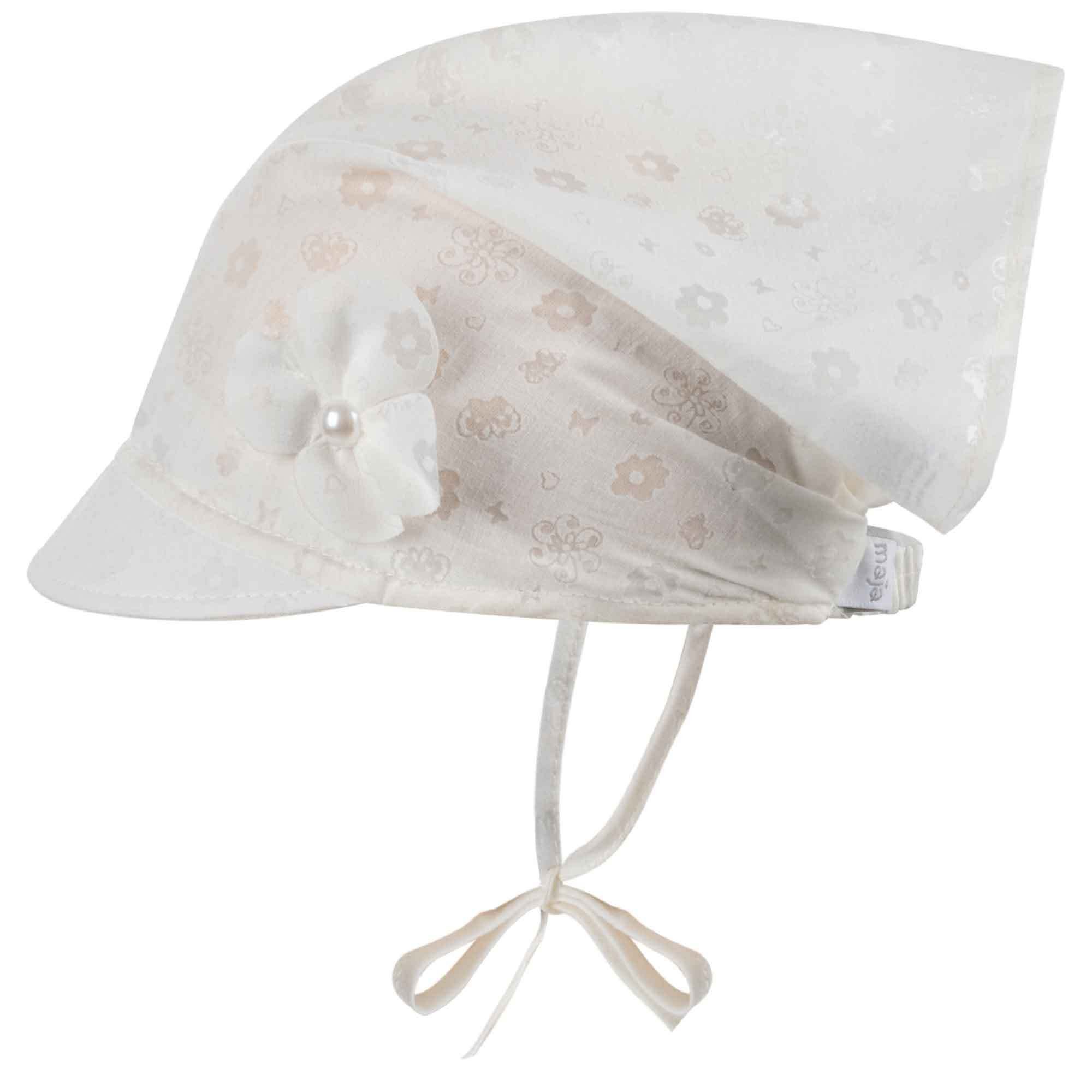 F.P.H. Maja Schirmmütze Kopftuch Bindemütze Sommermütze Mädchenmütze