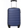 Flieks Hard Shell Trolley Suitcase - Travel Luggage with Twin Wheels