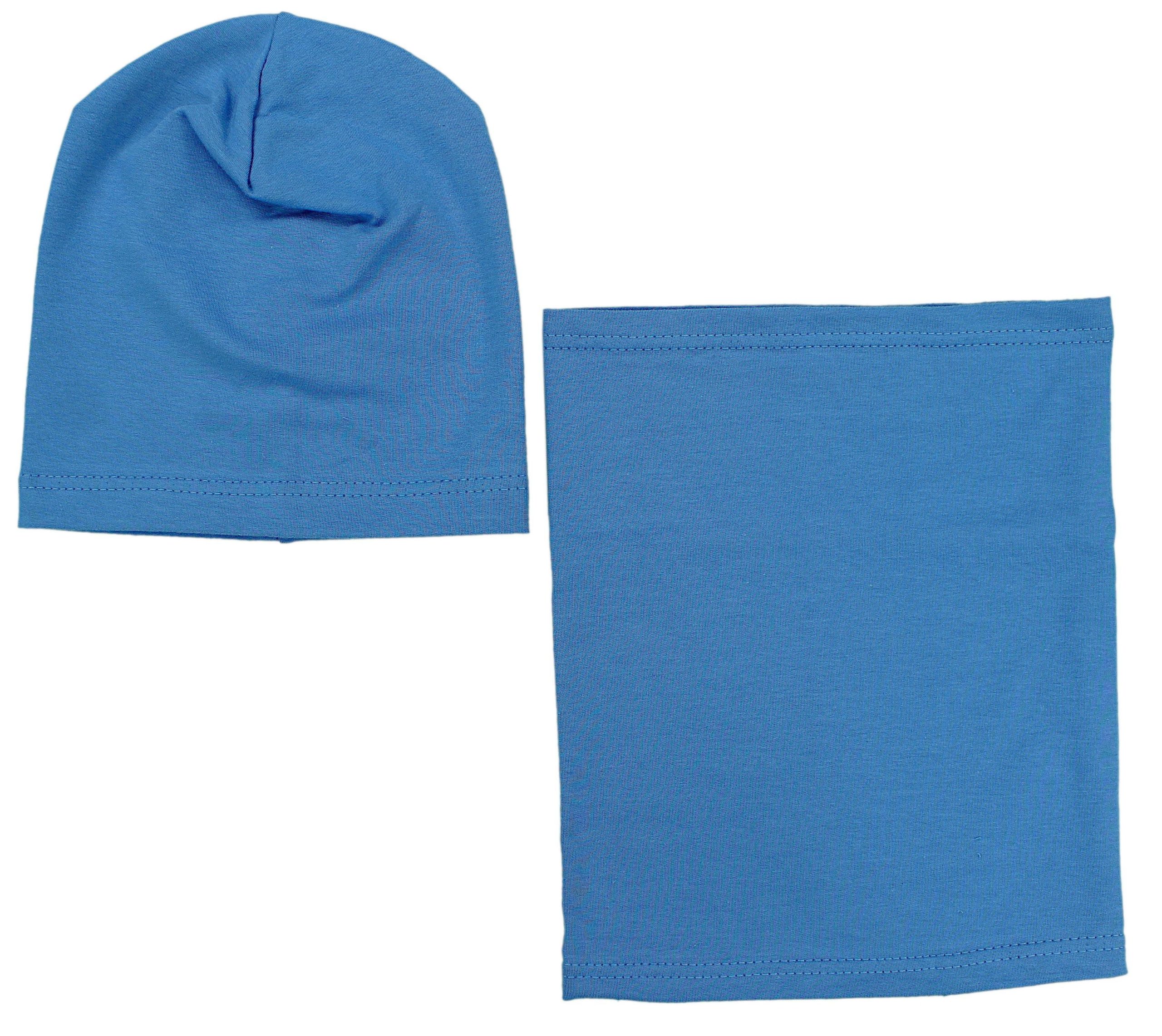 TupTam Kinder Beanie Mütze Schal Set - Übergangszeit (2-tlg)