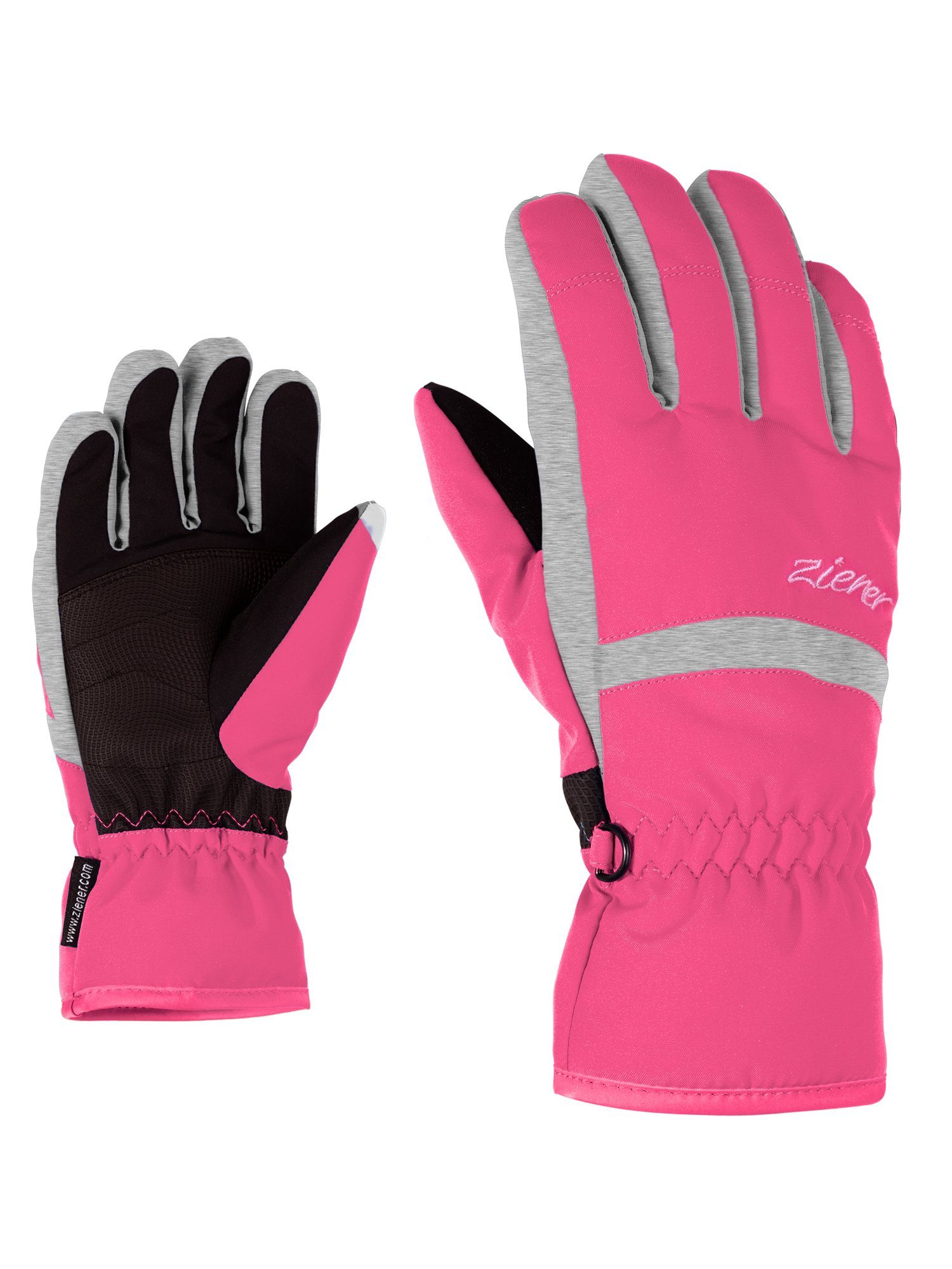 Ziener Lejano AS Junior Ski Gloves - Waterproof Kids' Winter Protection