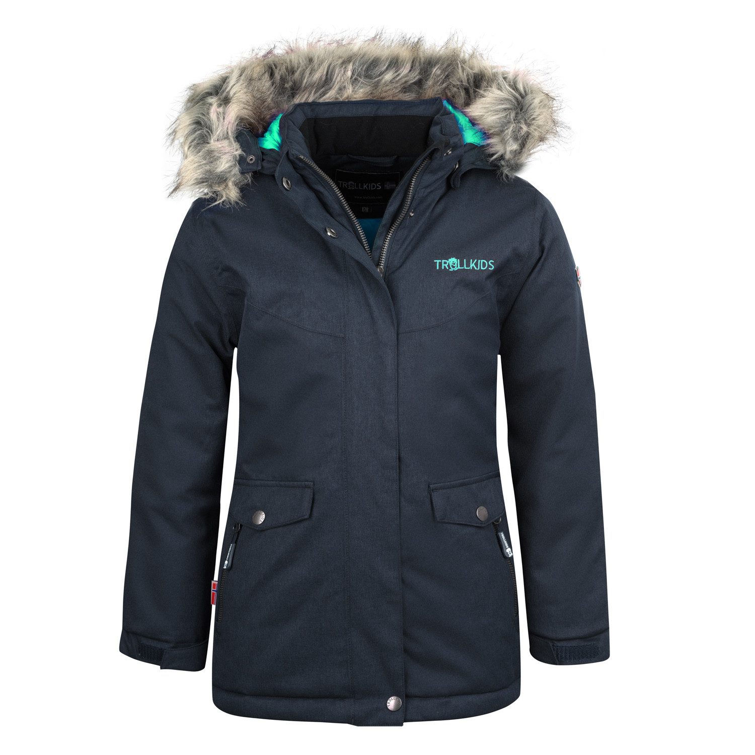 TROLLKIDS Oslo XT Girls' Winter Coat - Waterproof & Warm