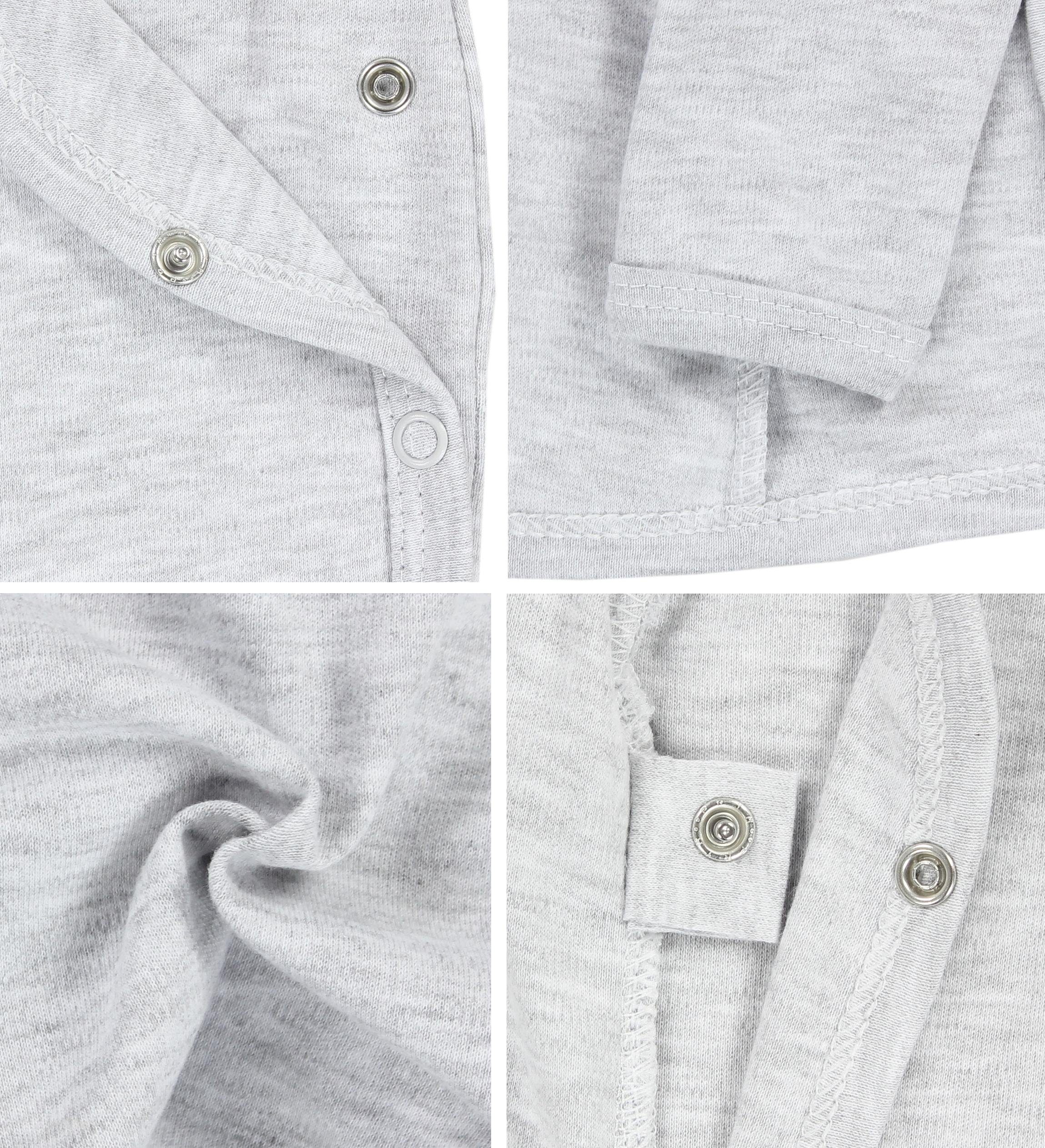 TupTam Wickelshirt TupTam Baby Jungen Langarm Wickelshirt Baumwolle 5er Set