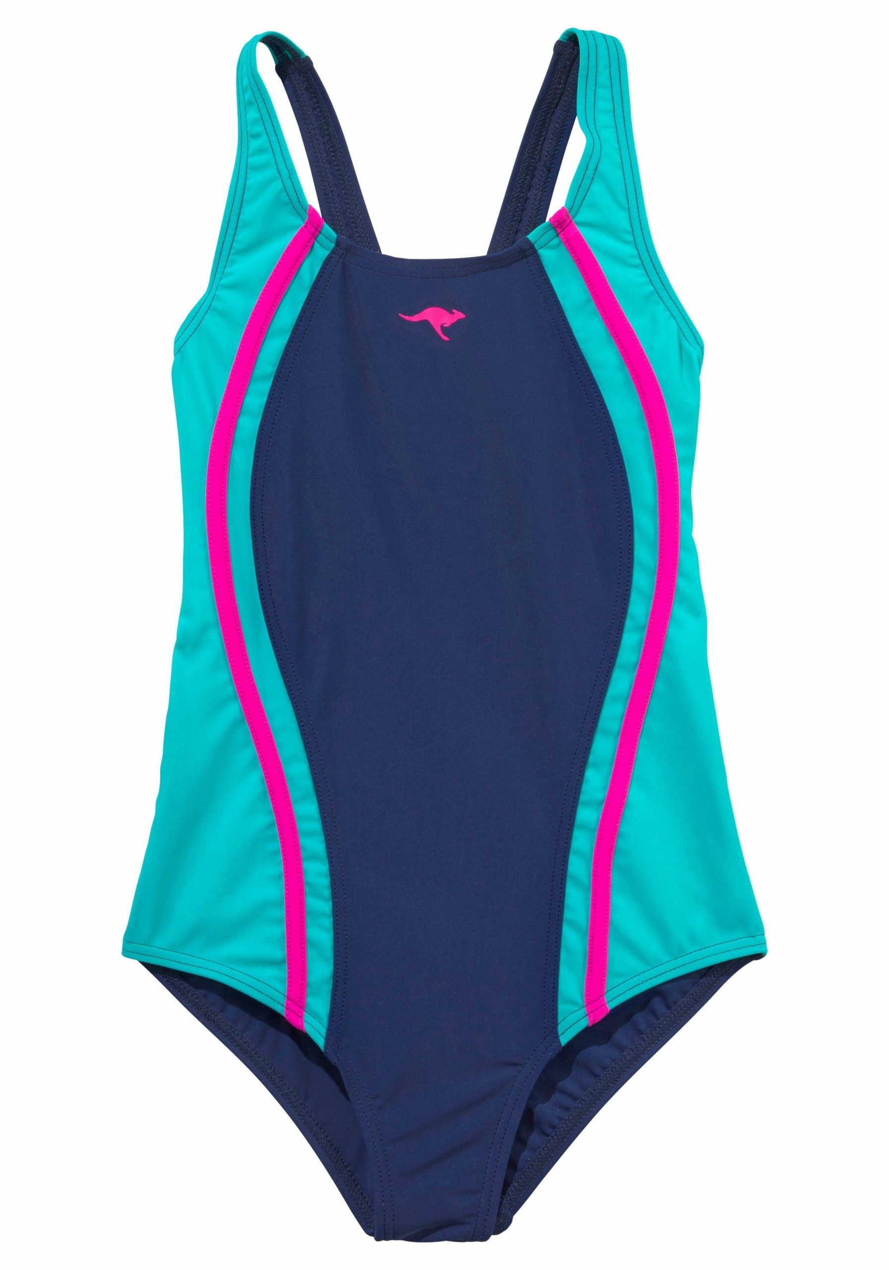 KangaROOS Sport Swimsuit - Racerback Design & Bold Accents