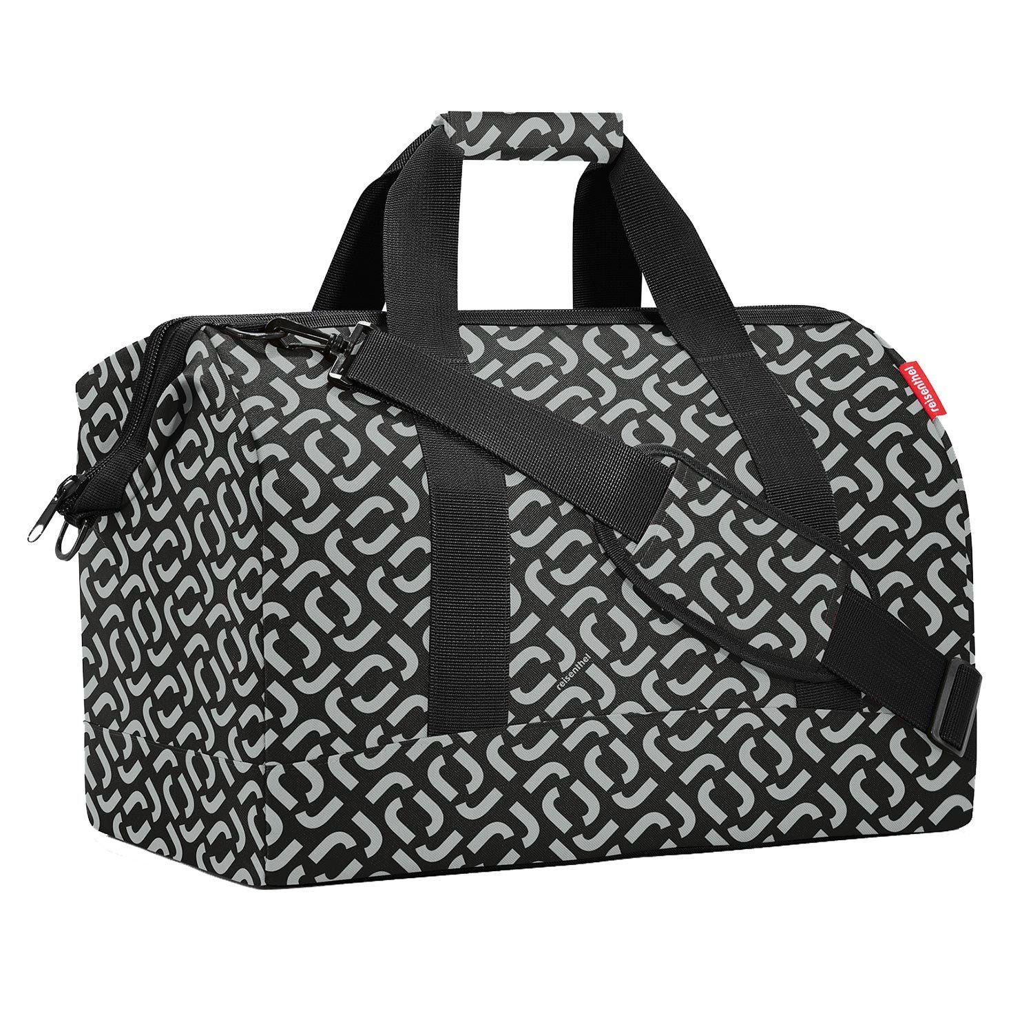 REISETNHEL allrounder L Florist Indigo 30L Travel Bag - Stylish & Organized