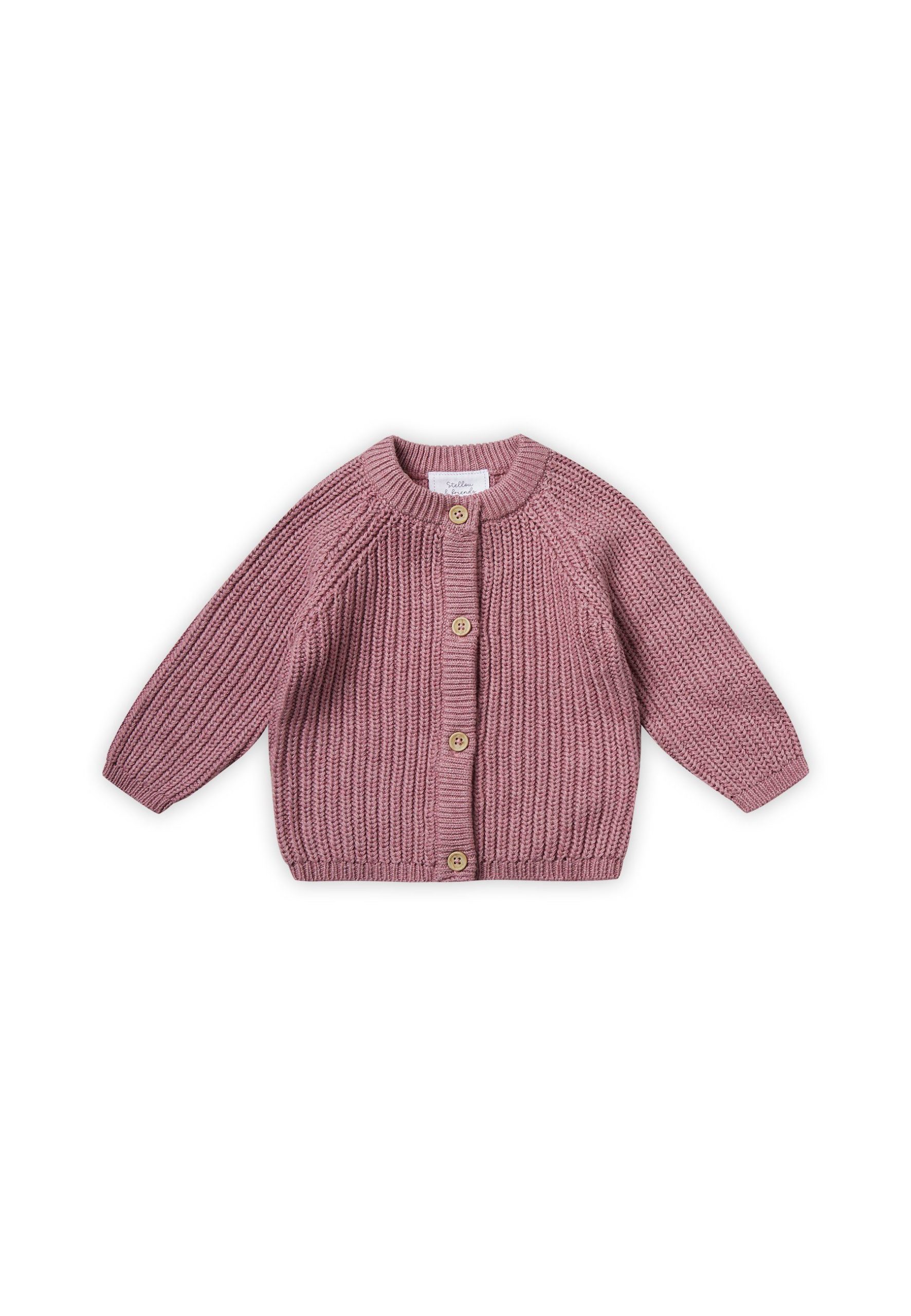 Stellou & Friends: Premium Cotton Cardigan - Natural Style for Little Ones
