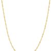 Niklarson® Memory Singapore Chain Necklace - 925 Sterling Silver