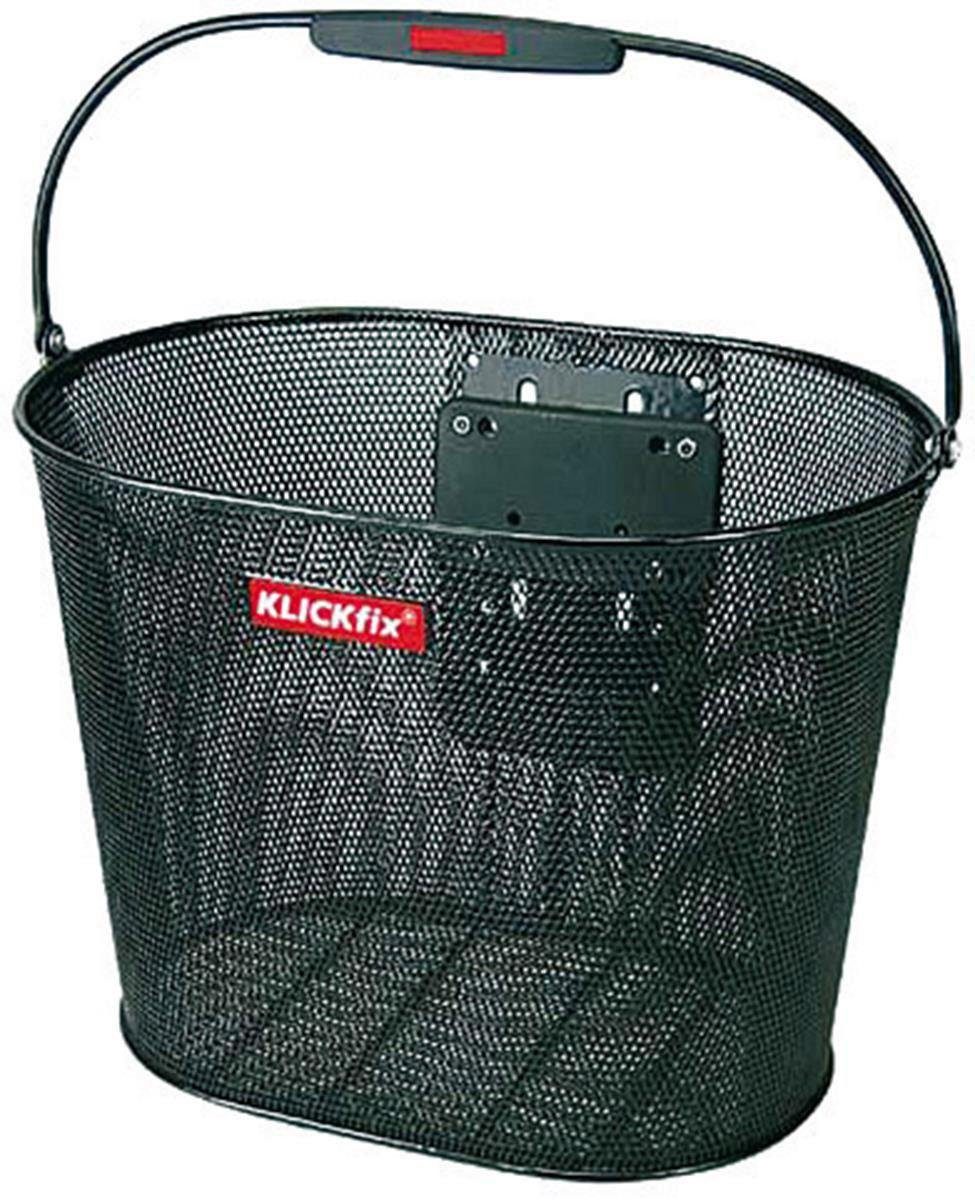 KlickFix Fahrradkorb Vorderradkorb Oval Plus EF