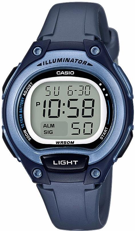 CASIO LW-203-2AVEF Kids' Chronograph - Timeless Style & Digital Clarity