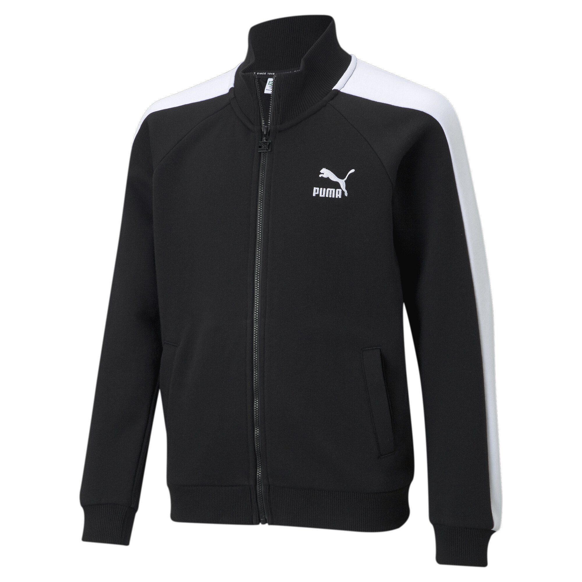 PUMA Girls' Classics T7 Training Jacket - Iconic Retro Sportswear