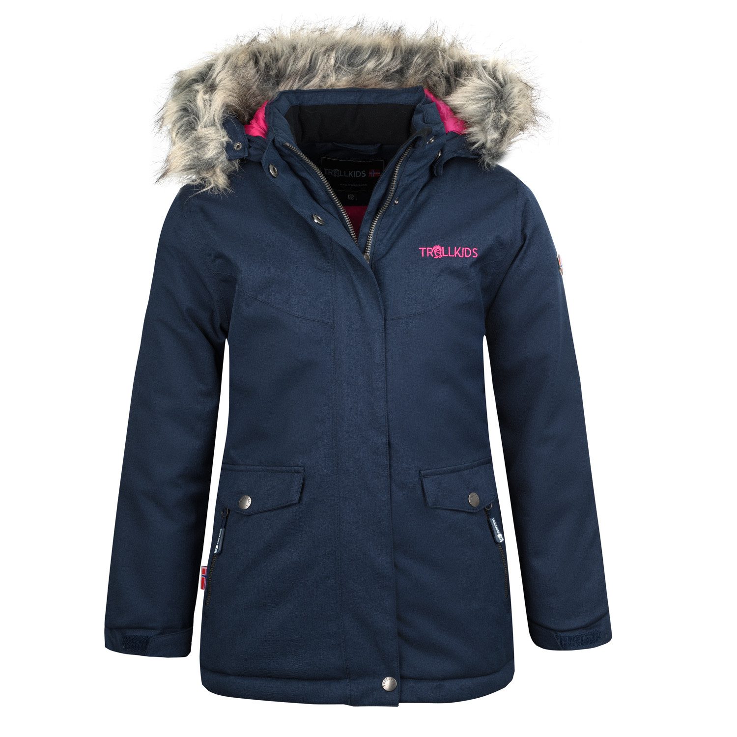 TROLLKIDS Oslo XT Girls' Winter Coat - Waterproof & Warm