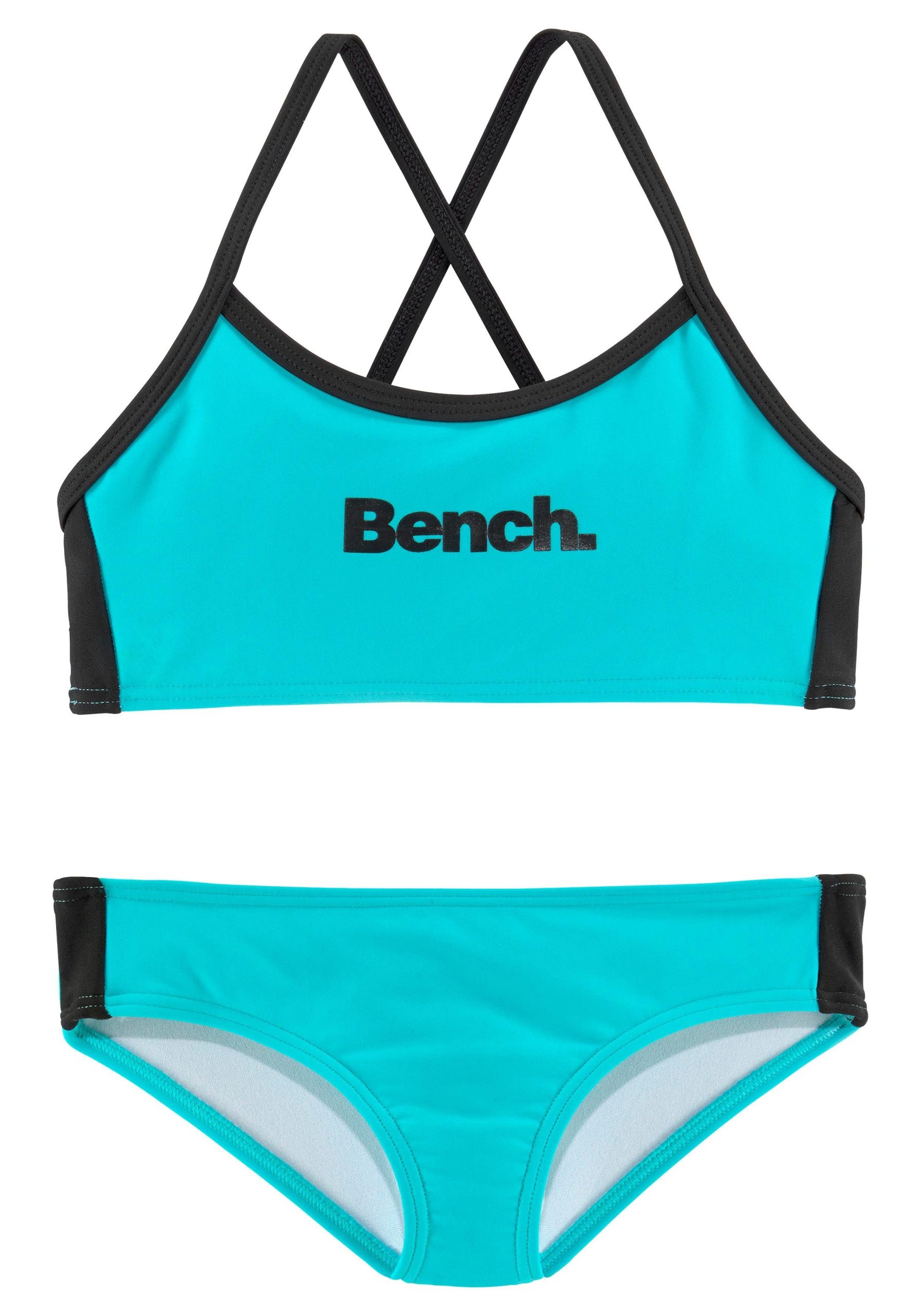 Bench Bustier-Bikini mit gekreuzten Trägern Bench Bustier-Bikini mit gekreuzten Trägern