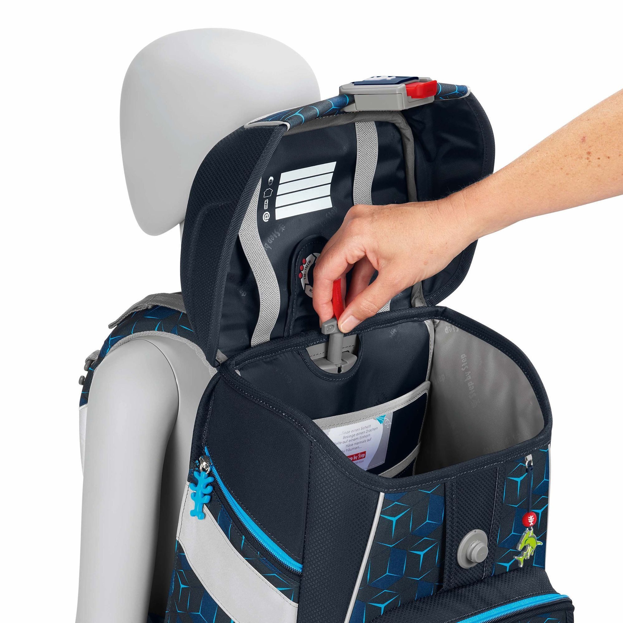 Step by Step Space School Bag Set (5-Piece) - Grows with Your Child!