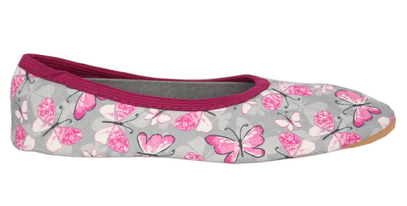 Beck Harmony Gymnastics Shoe - Butterfly Print | Gymnastics, Dance & House Slippers