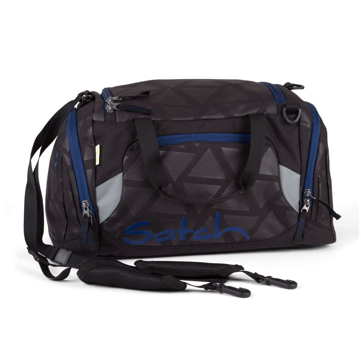 Satch Sporttasche Black Triad - Recycled & Ready for Adventure