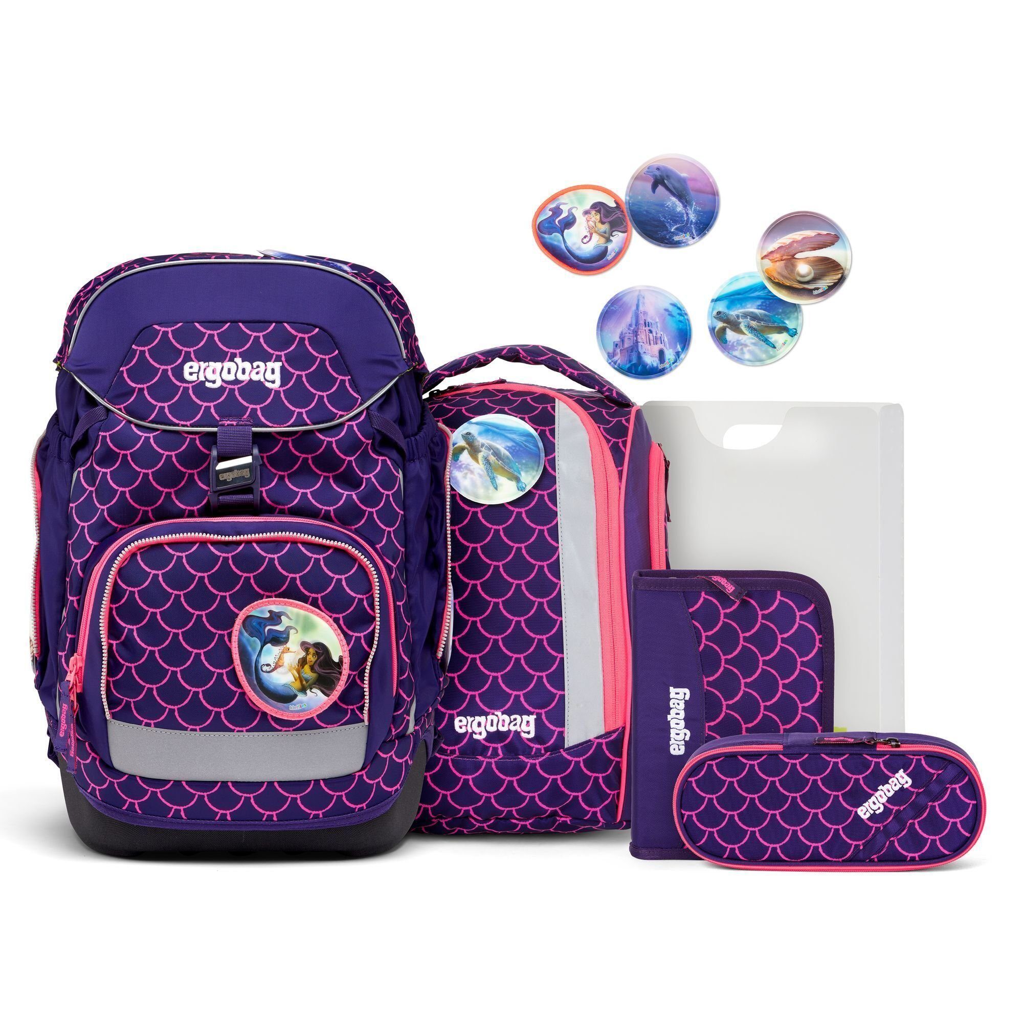 Ergobag Pack School Backpack Set - StarlightBear/DomstürmBear - 6 Piece Set Ergobag Pack School Backpack Set - StarlightBear/DomstürmBear - 6 Piece Set