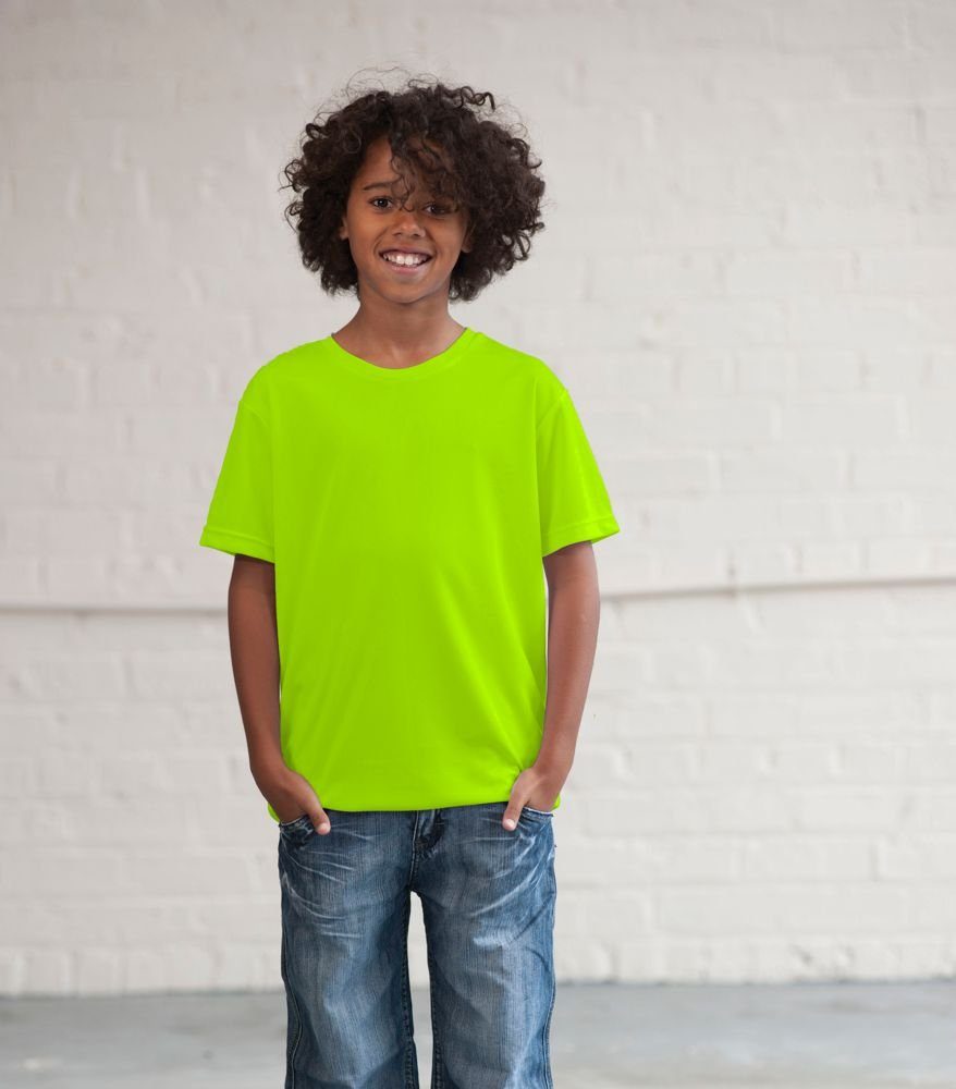 AWDis Neon Kids Sport T-Shirts - Vibrant Colors for Active Play