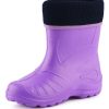 Ladeheid EVA KL058 Thermo Regenstiefel Kids Rain Boots with Removable Lining