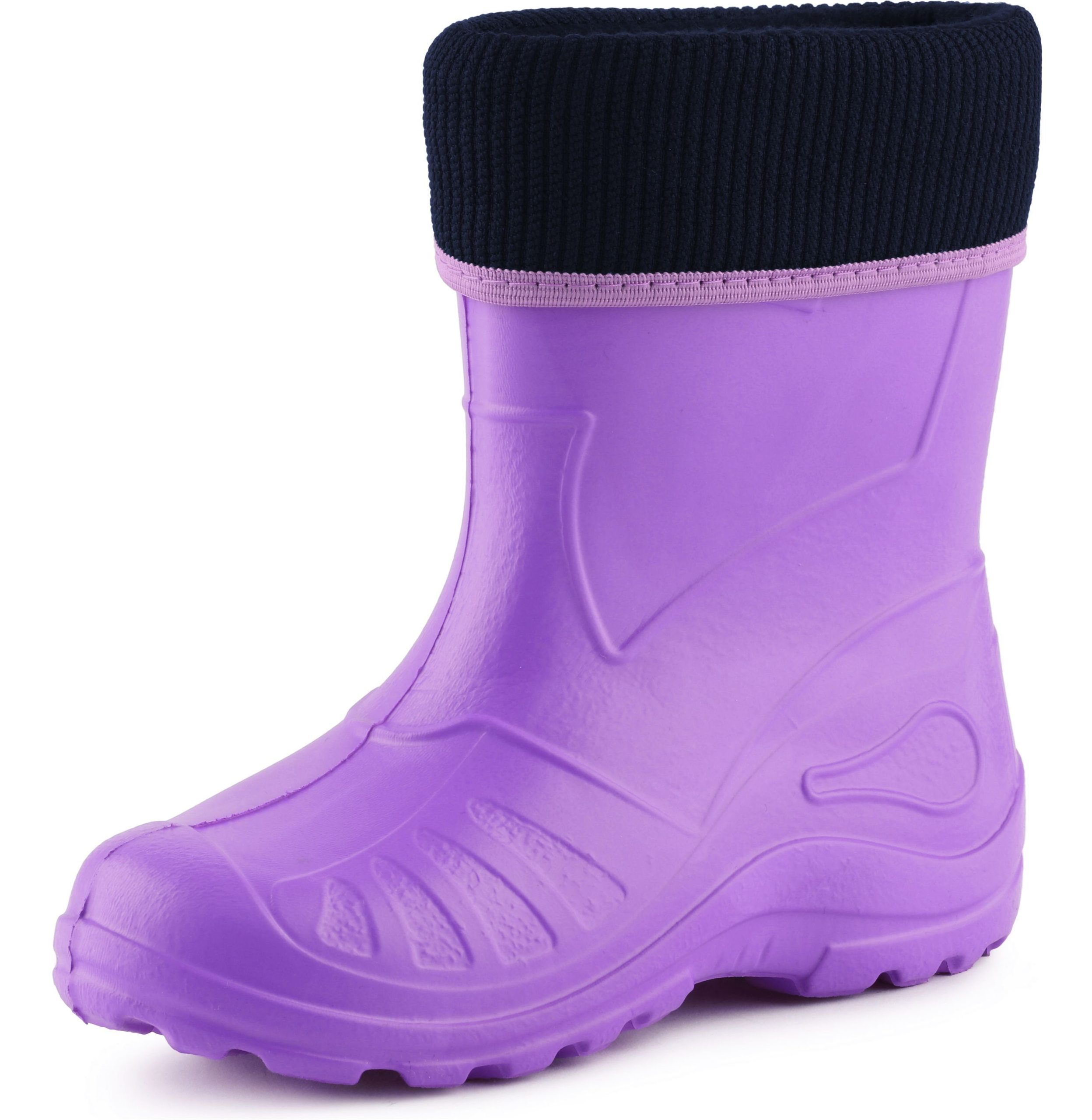 Ladeheid EVA KL058 Thermo Regenstiefel Kids Rain Boots with Removable Lining